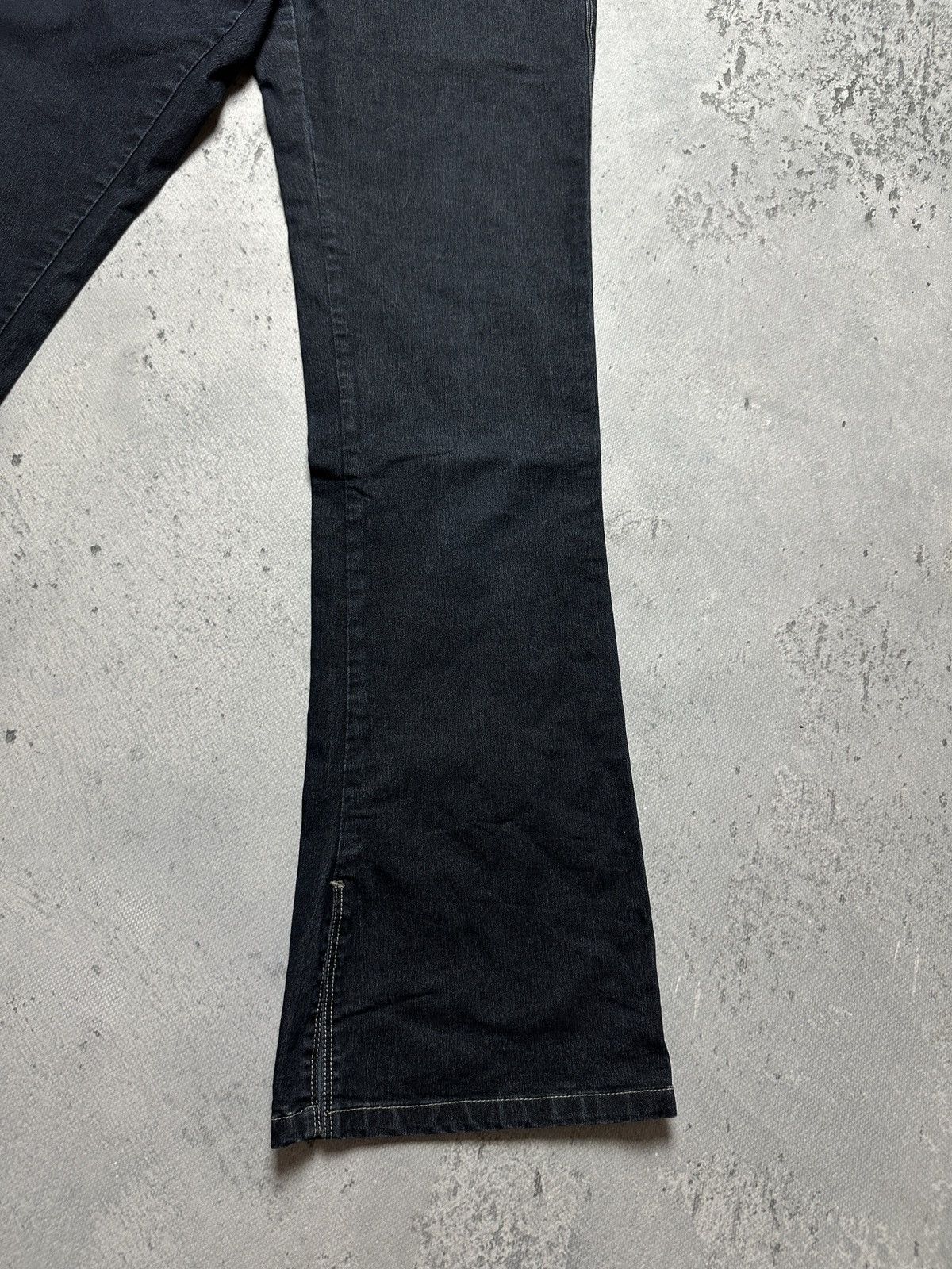 Marithe + Francois Girbaud Vintage Marithe Francois Girbaud Flared Jeans Pants Rare 90s Size 28" / US 6 / IT 42 - 3 Thumbnail
