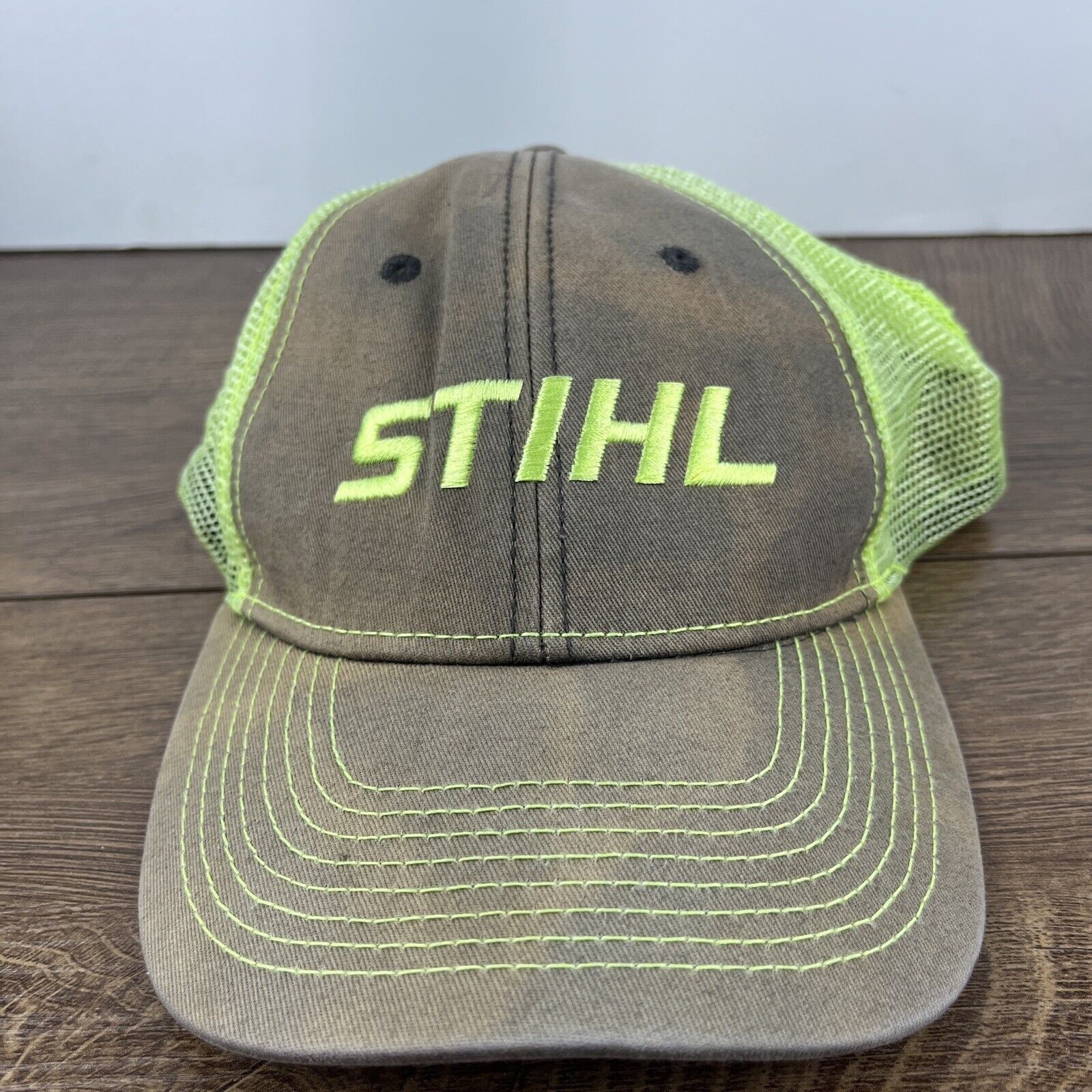 Other Stihl Hat STIHL Gray Hat Adjustable Adult Size Hat Gray Cap Size ONE SIZE - 3 Thumbnail