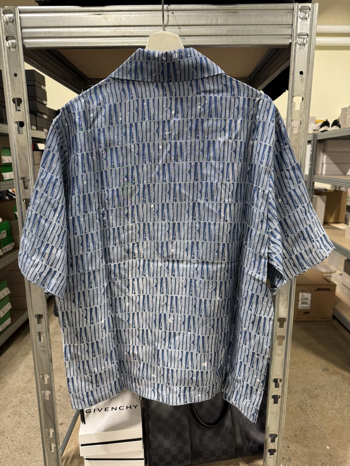 Amiri Amiri Gradient Bowling Silk Shirt NEW 1100$ Size US XL / EU 56 / 4 - 2 Thumbnail