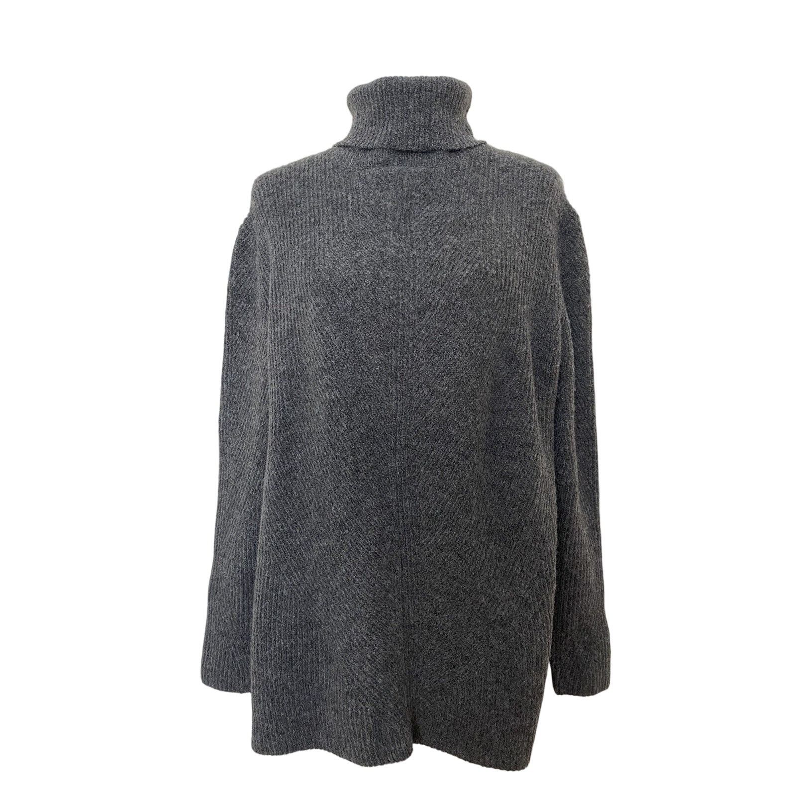 Romeo Gigli Sweet Romeo Abstract rib Turtle neck tunic sizes L A003071 Size L / US 10 / IT 46 - 2 Thumbnail