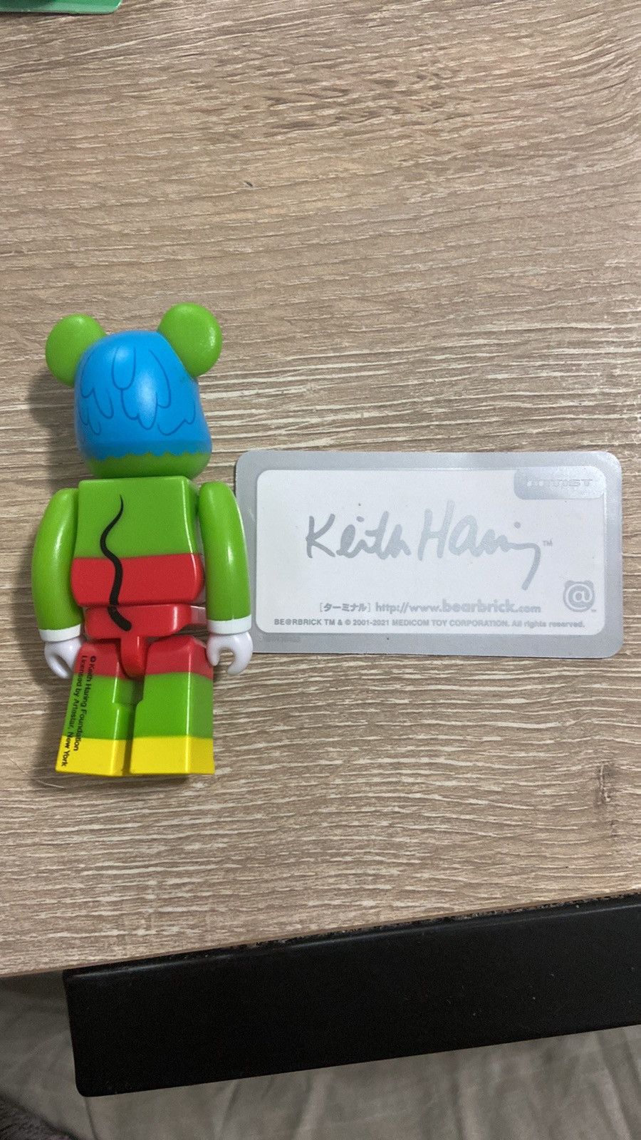 Medicom Toy Bearbrick Series 43 Keith Haring ANDY 100% Medicom Toy Size ONE SIZE - 2 Thumbnail