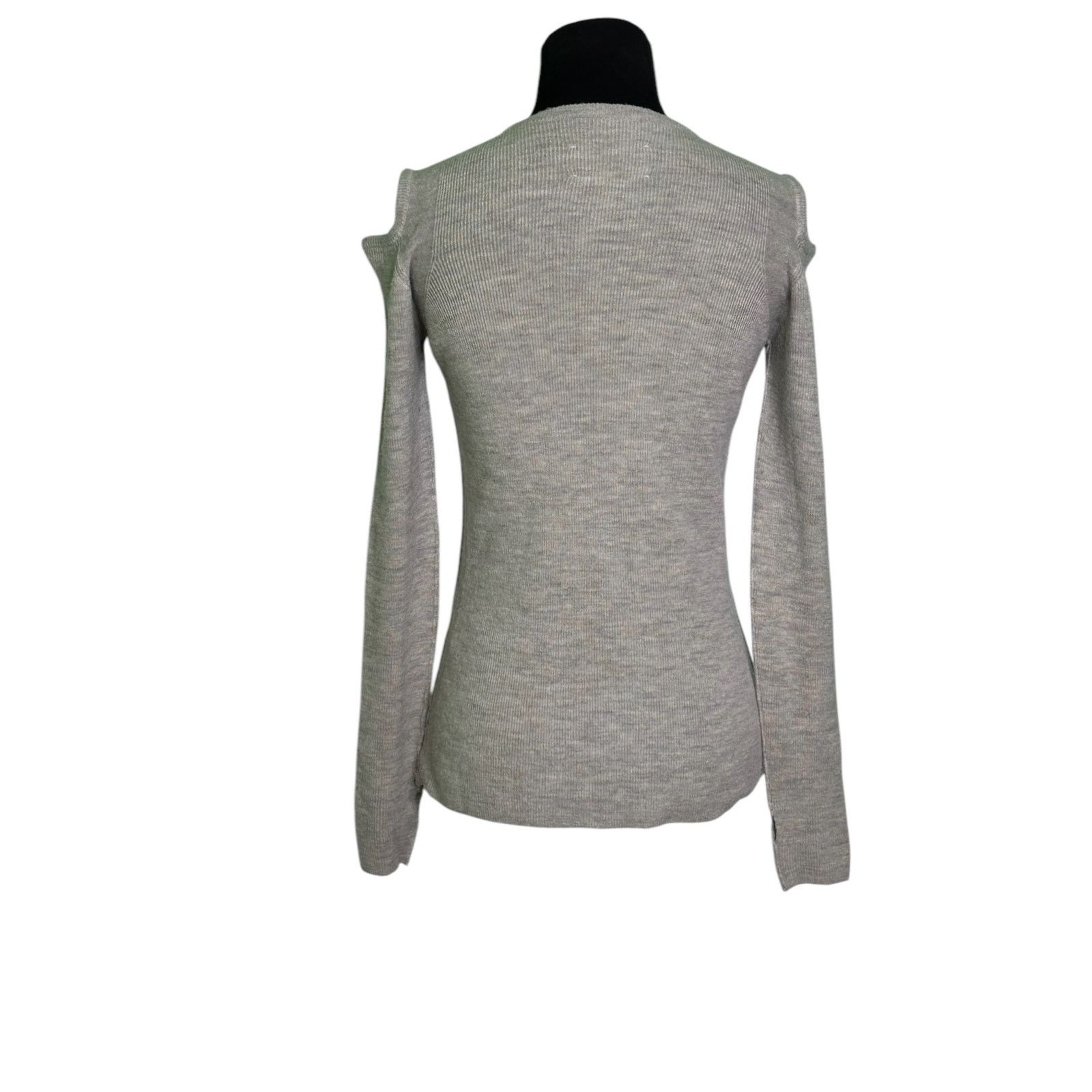 Current/Elliot CURRENT/ELLIOTT cold shoulder fitted sweater size 1 - US 2 Size XS / US 0-2 / IT 36-38 - 10 Thumbnail