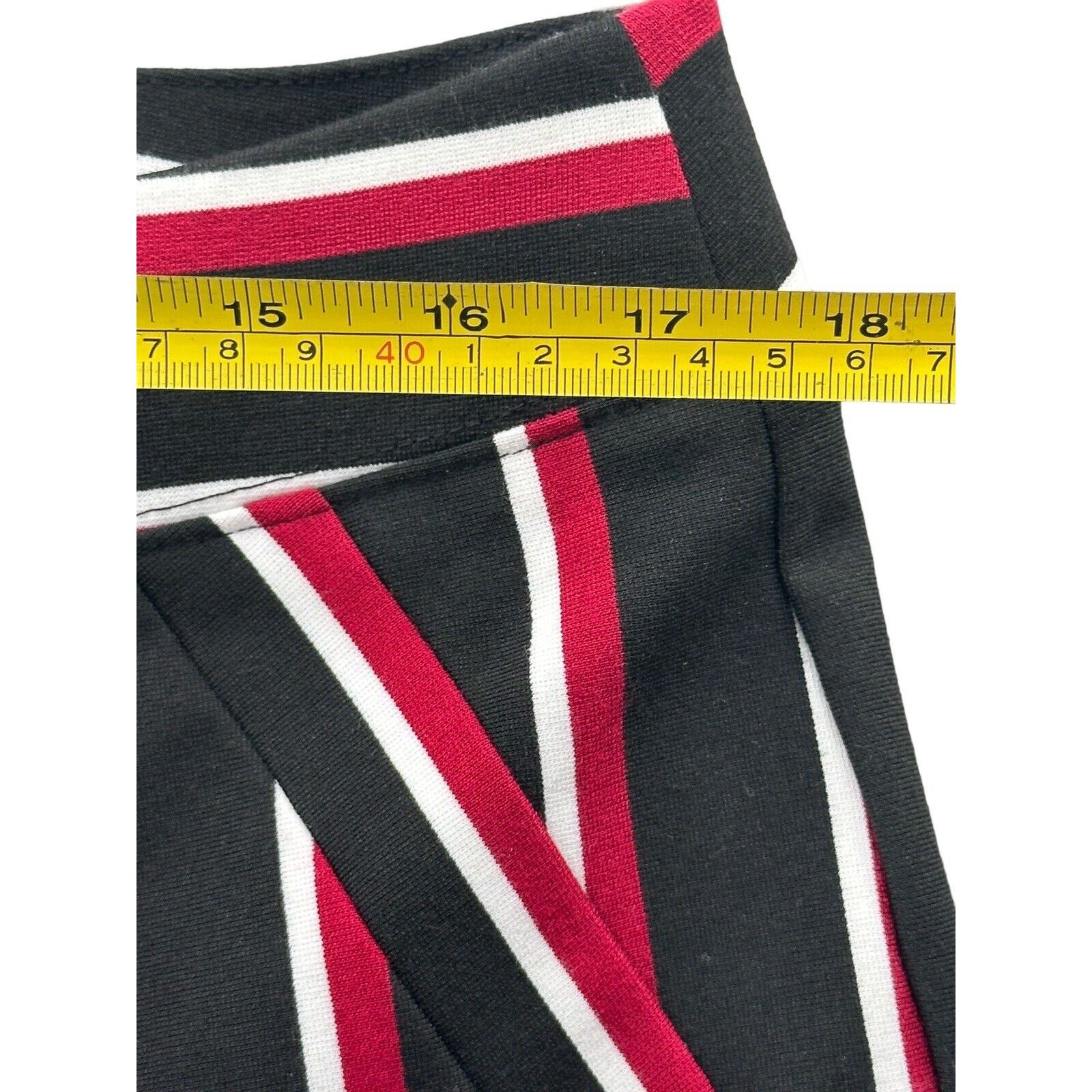 I.N.C INC NWT Womens Mystic Striped Wide-Leg Soft Pants 16 Size 38" / US 16 / IT 52 - 5 Thumbnail
