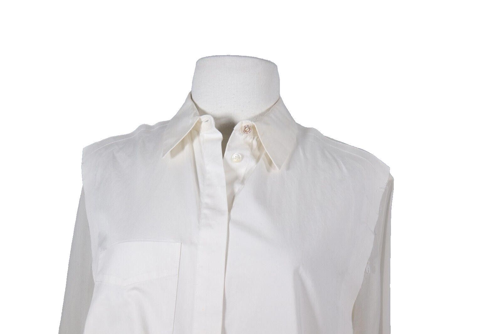Paul Smith Paul Smith US8 White Button Up Shirt Long Sleeve Blouse Size M / US 6-8 / IT 42-44 - 2 Thumbnail