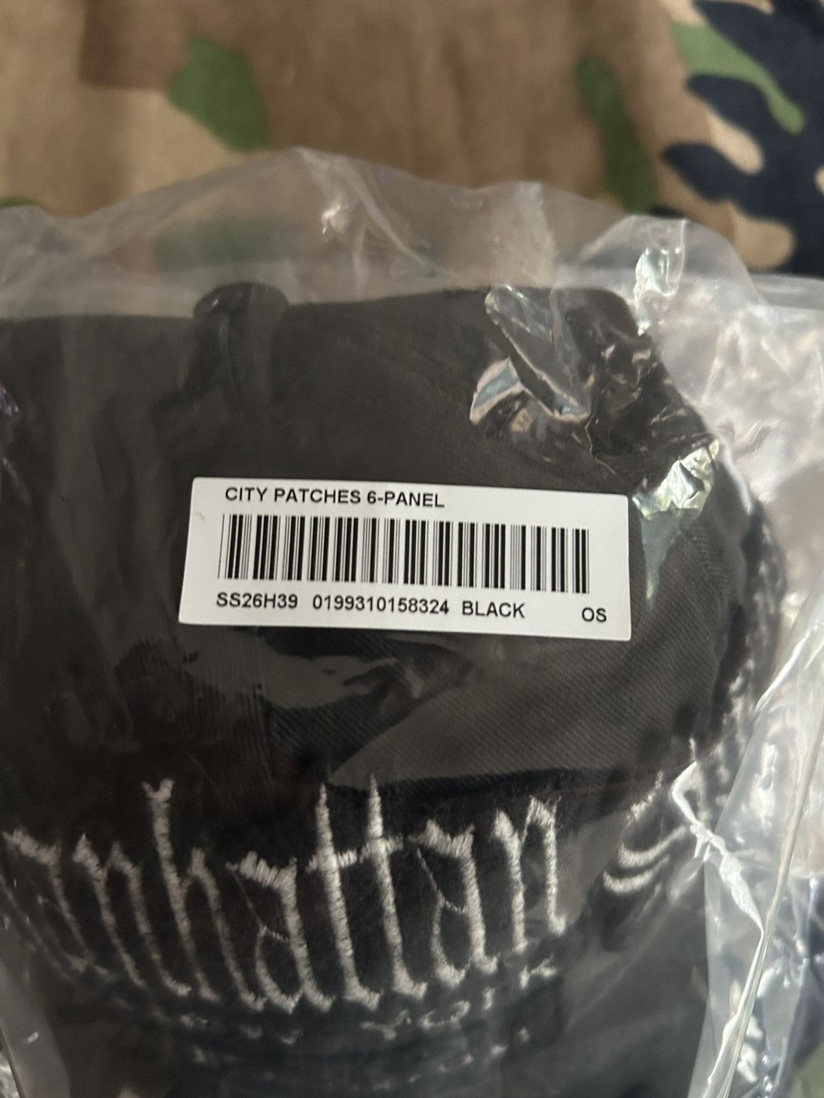 Supreme Supreme City Patches 6-Panel Black SS26 Size ONE SIZE - 10 Thumbnail
