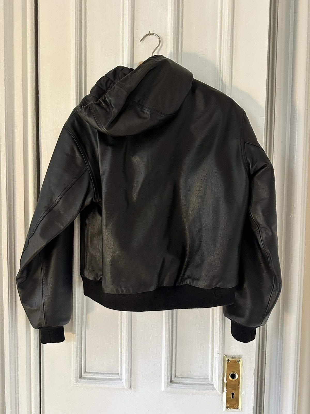 Sky High Farm Workwear Sky High Farm Leather Hooded Jacket Size US M / EU 48-50 / 2 - 2 Thumbnail