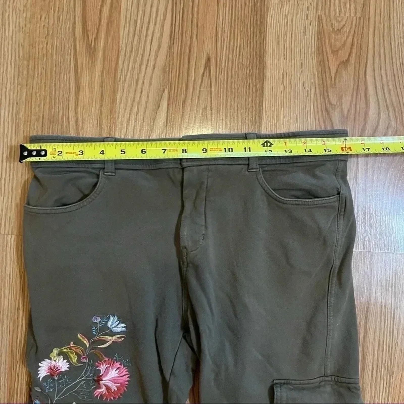 Other MATILDA JANE Camp Scouts Honor Pants Sz L Embroidered Size 30" / US 8 / IT 44 - 6 Thumbnail
