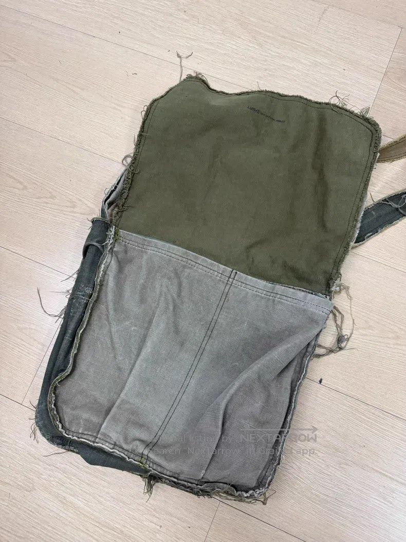 Comme des Garcons Comme Des Garcons Destroyed Double-sided Use Postman Bag Size ONE SIZE - 3 Thumbnail