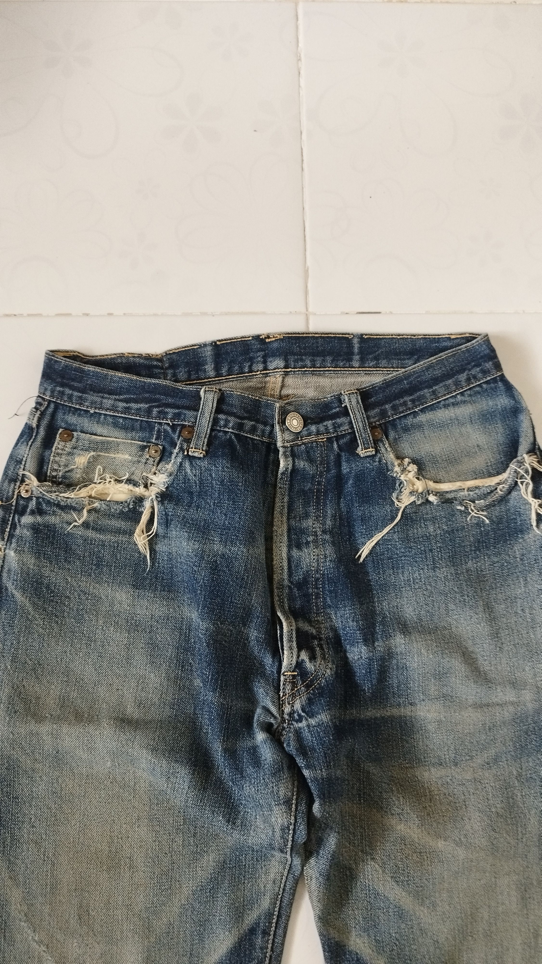 Japanese Brand GO WEST distressed coban Size US 30 / EU 46 - 6 Thumbnail