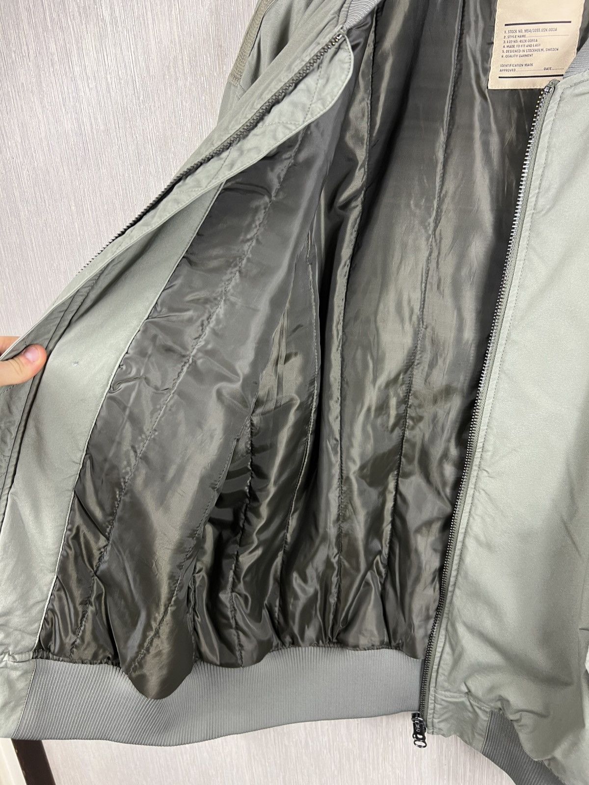H&M Archive H&M military bomber M54 jacket bondage helmut lang Size US XL / EU 56 / 4 - 19 Thumbnail