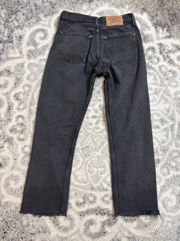Levi's Vintage Clothing Vintage Levi’s 501 Grey Denim 1998 Made in Hungary W28 L30 Size US 28 / EU 44 - 5 Thumbnail