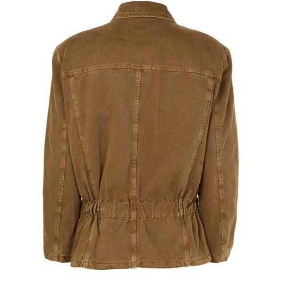Isabel Marant ISABEL MARANT Caitlyn Brown Cotton Jacket New & Authentic (W Size M / US 6-8 / IT 42-44 - 2 Thumbnail