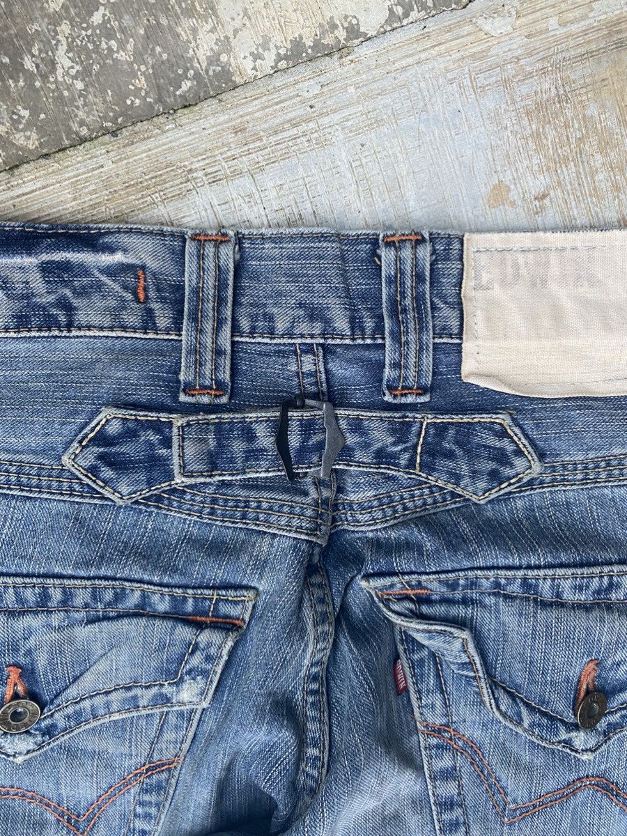 Edwin Distressed Vintage Edwin XV-S Flare Denim Size US 30 / EU 46 - 8 Thumbnail