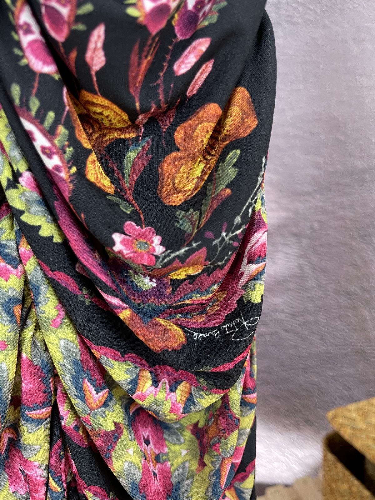 Roberto Cavalli Roberto Cavalli slim deconstructed fitting flower dress Size S / US 4 / IT 40 - 8 Thumbnail