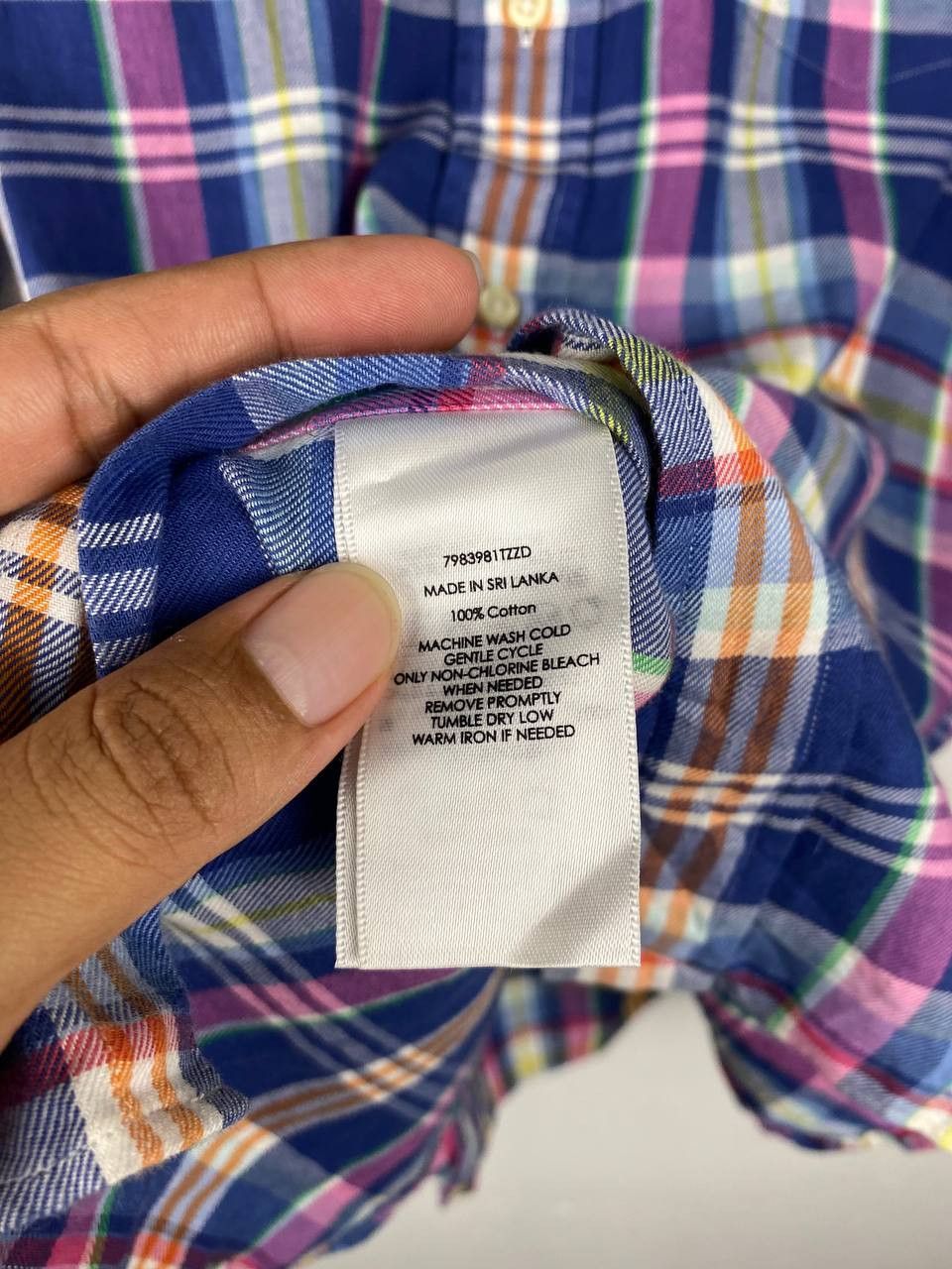 Flannel polo ralph lauren flannel shirt nice design Size US M / EU 48-50 / 2 - 5 Thumbnail