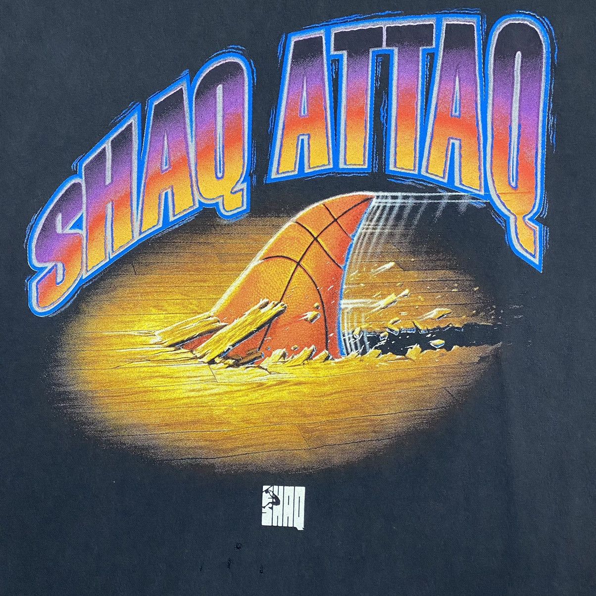Reebok VINTAGE REEBOK SHAQ ATTAQ SHAQ O'NEAL NBA PLAYER TEE Size US XXL / EU 58 / 5 - 5 Thumbnail