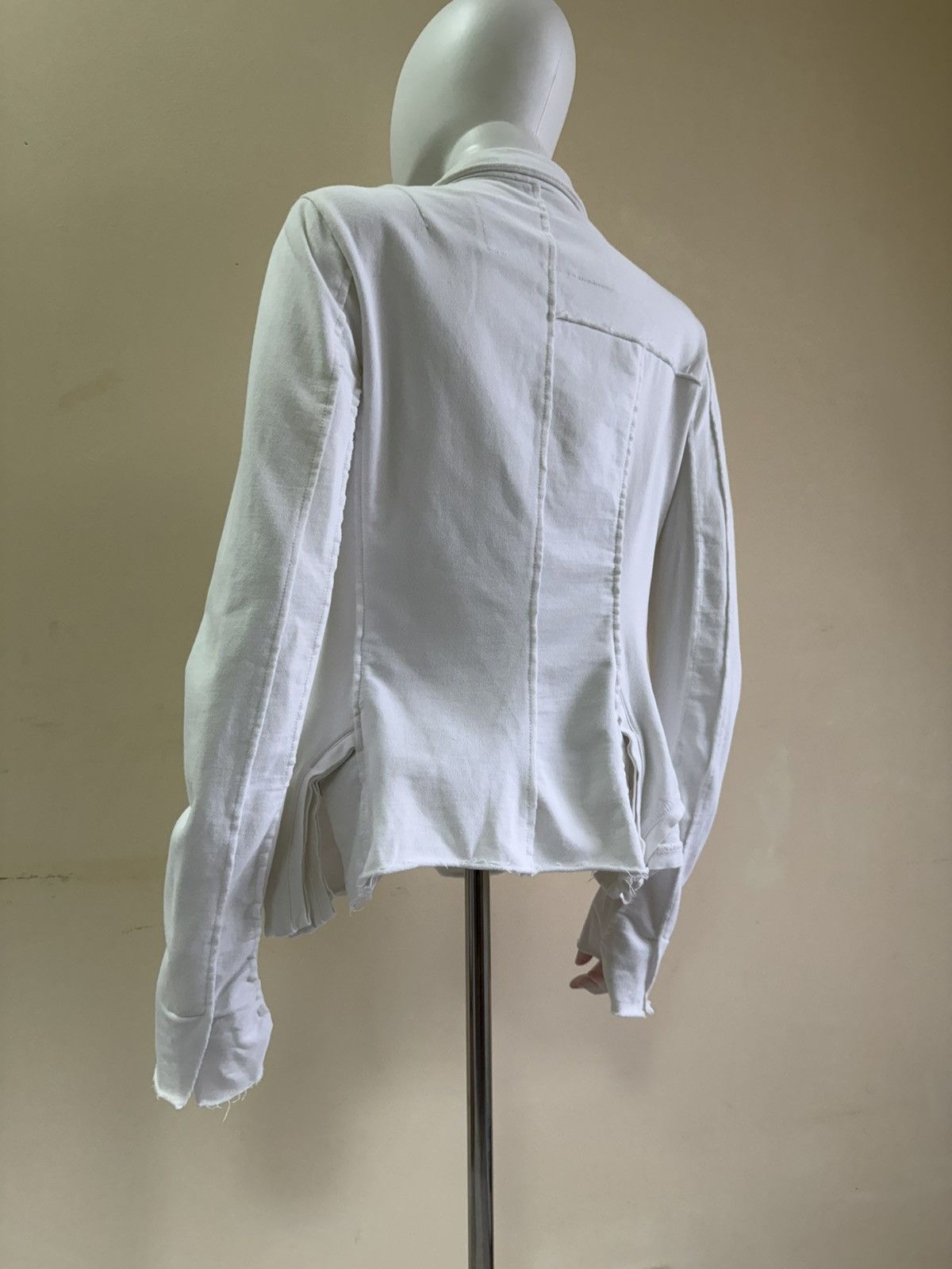 Rundholz Rundholz Black Label White Avant Garde Blazer Jacket Size M Size M / US 6-8 / IT 42-44 - 9 Thumbnail