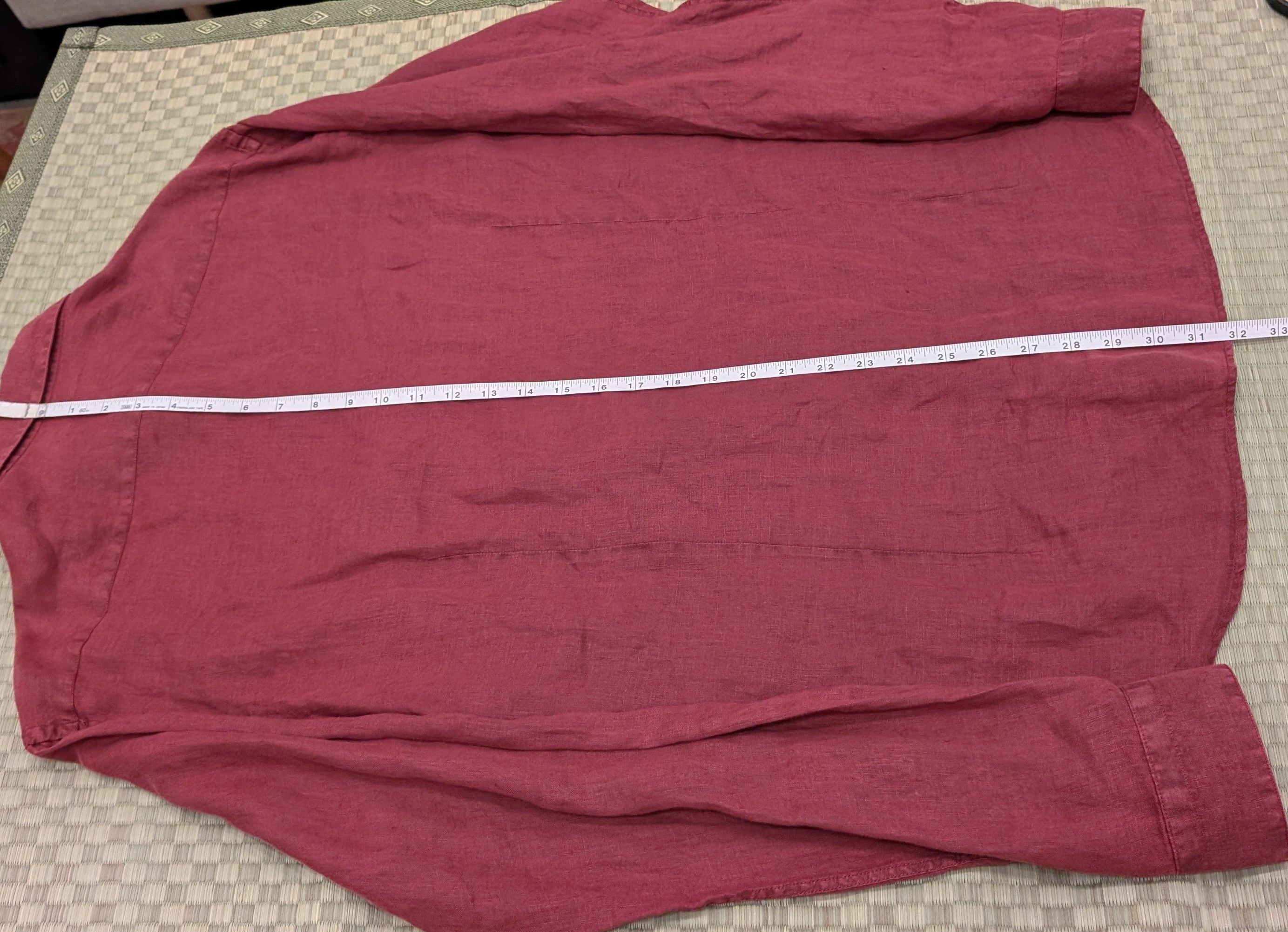 Other Empresa 100% Linen Button Up Shirt Size 17.5 / 44 Size US XL / EU 56 / 4 - 6 Thumbnail