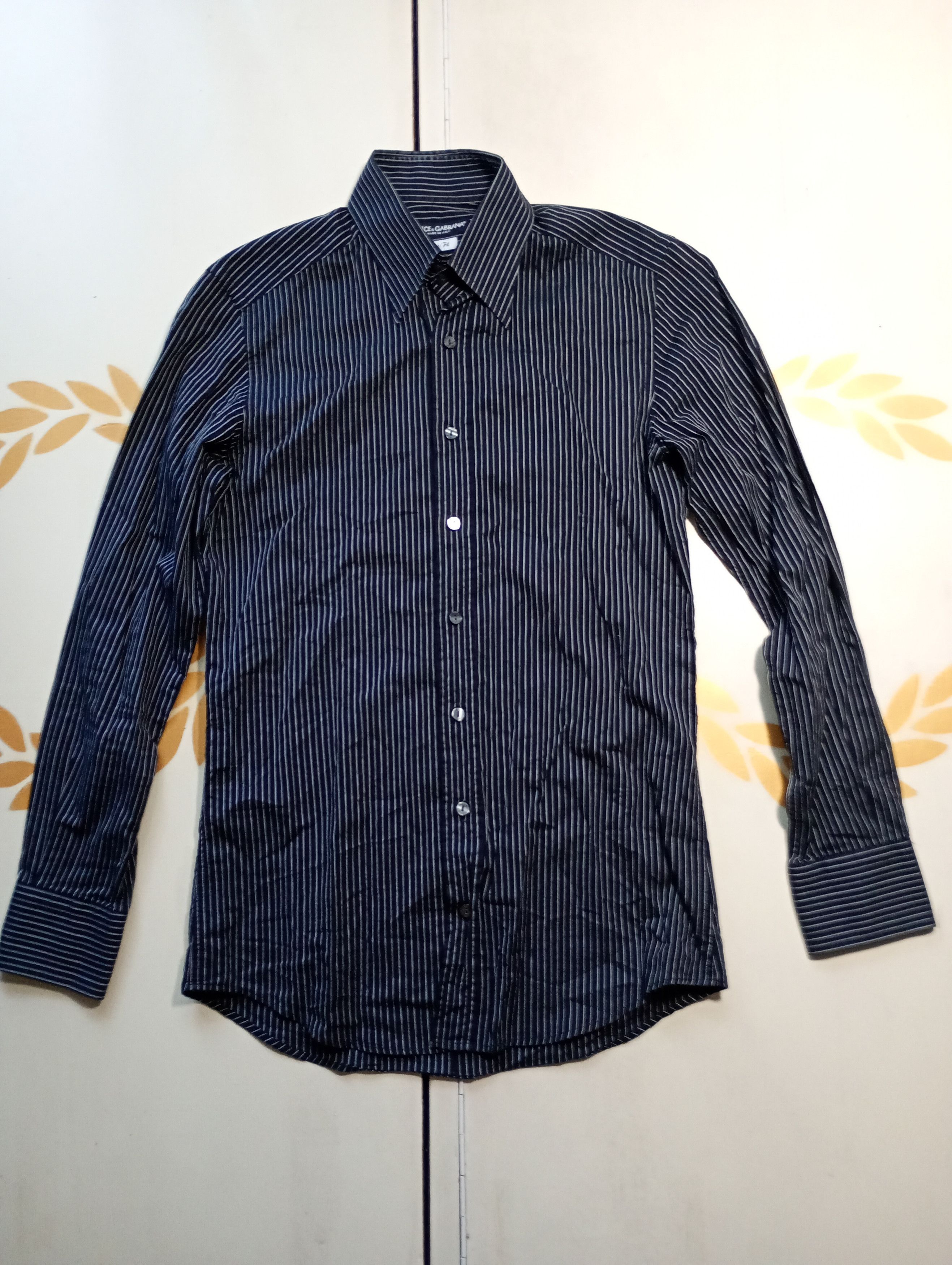 Dolce & Gabbana Dolce & Gabbana Striped Shirt Vintage Size US M / EU 48-50 / 2 - 2 Thumbnail
