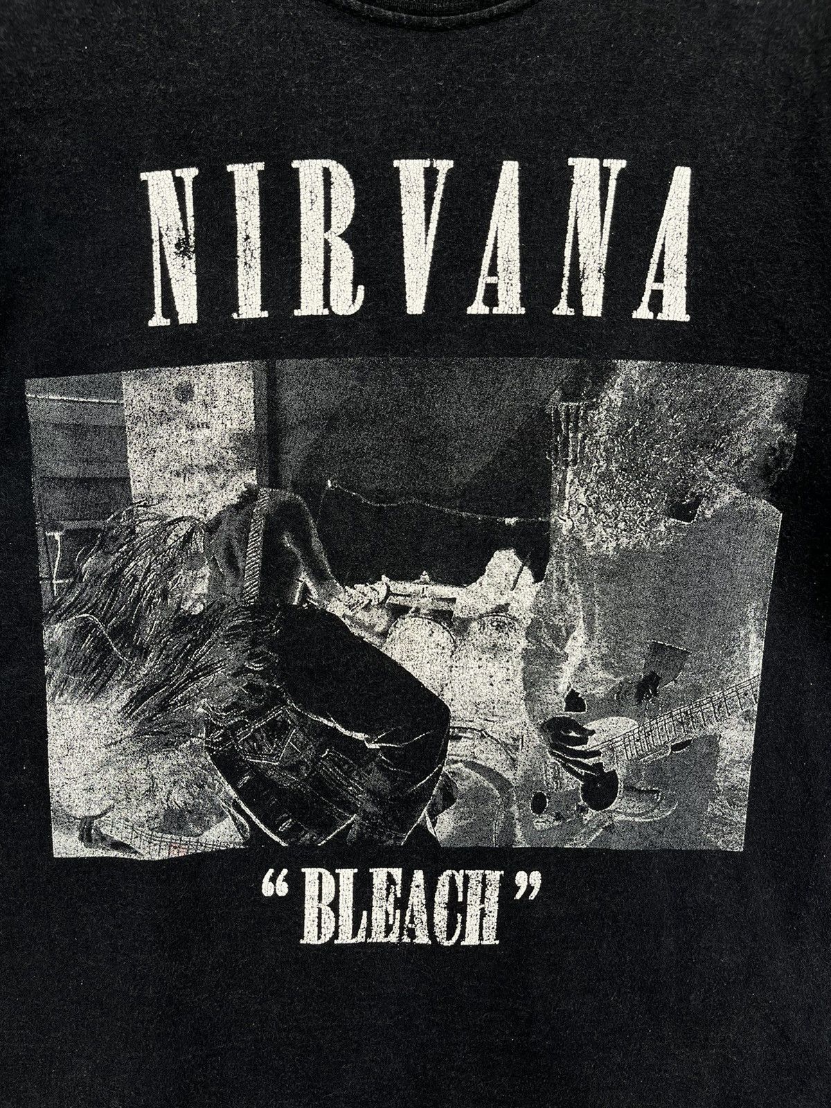 Band Tees Vintage Y2K Nirvana Bleach Punk Rock Band Tees T Shirts Size US S / EU 44-46 / 1 - 6 Thumbnail