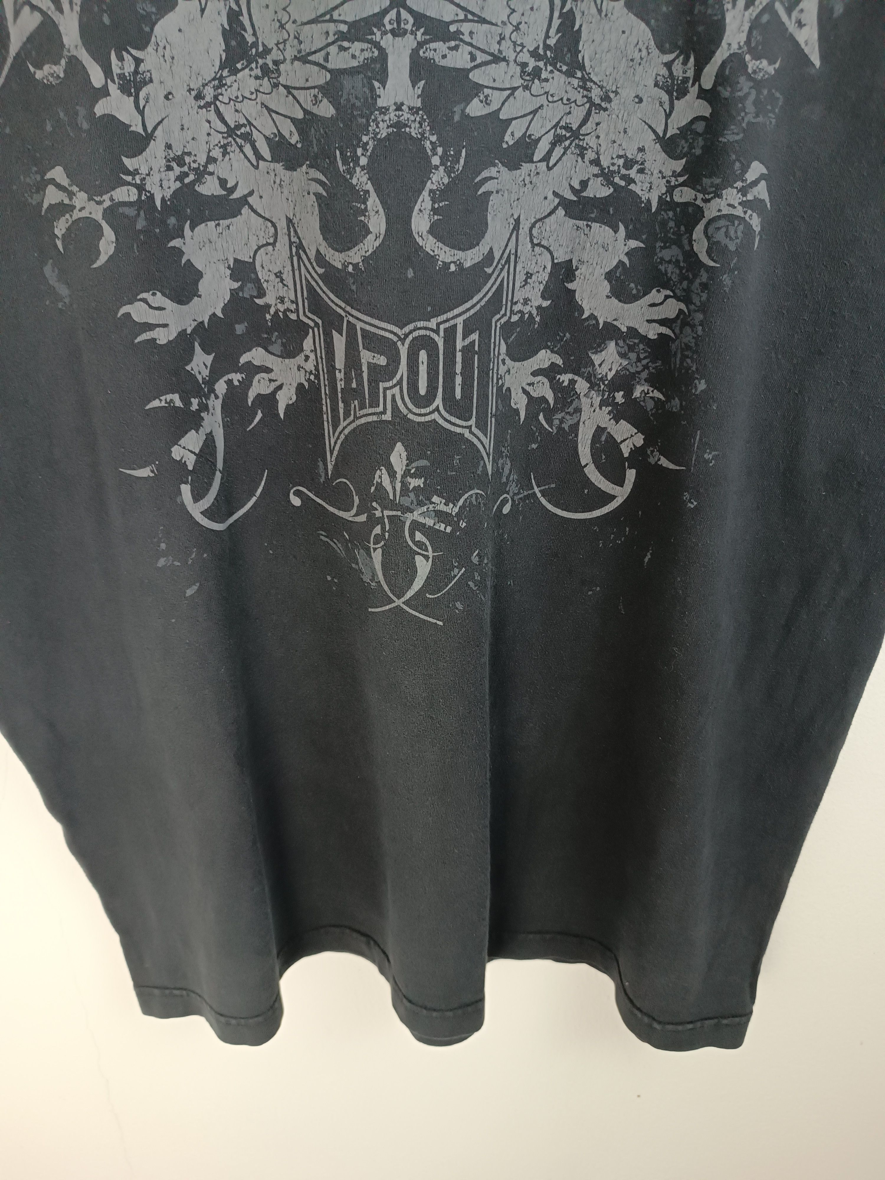 Tapout VINTAGE Y2K FADED TAPOUT TEE AFFLICTION IFSIXWASNINE UFC Size US XL / EU 56 / 4 - 7 Thumbnail