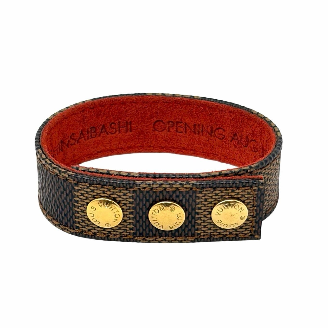 Louis Vuitton Louis Vuitton Damier Snap Bracelet Size ONE SIZE - 1 Thumbnail
