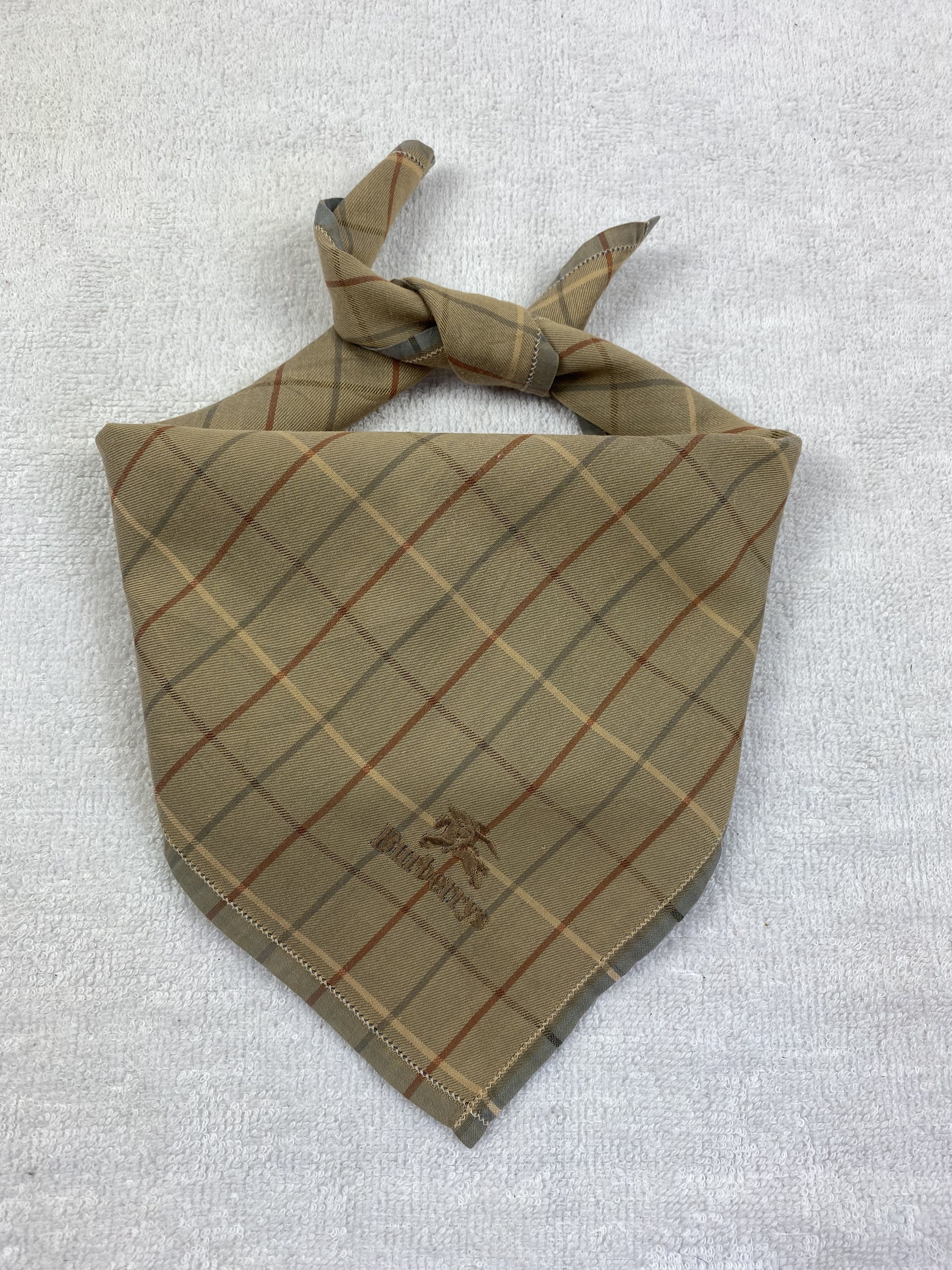 Burberry Vintage Burberrys Handkerchief / Bandana / Neckerchief Size ONE SIZE - 2 Thumbnail