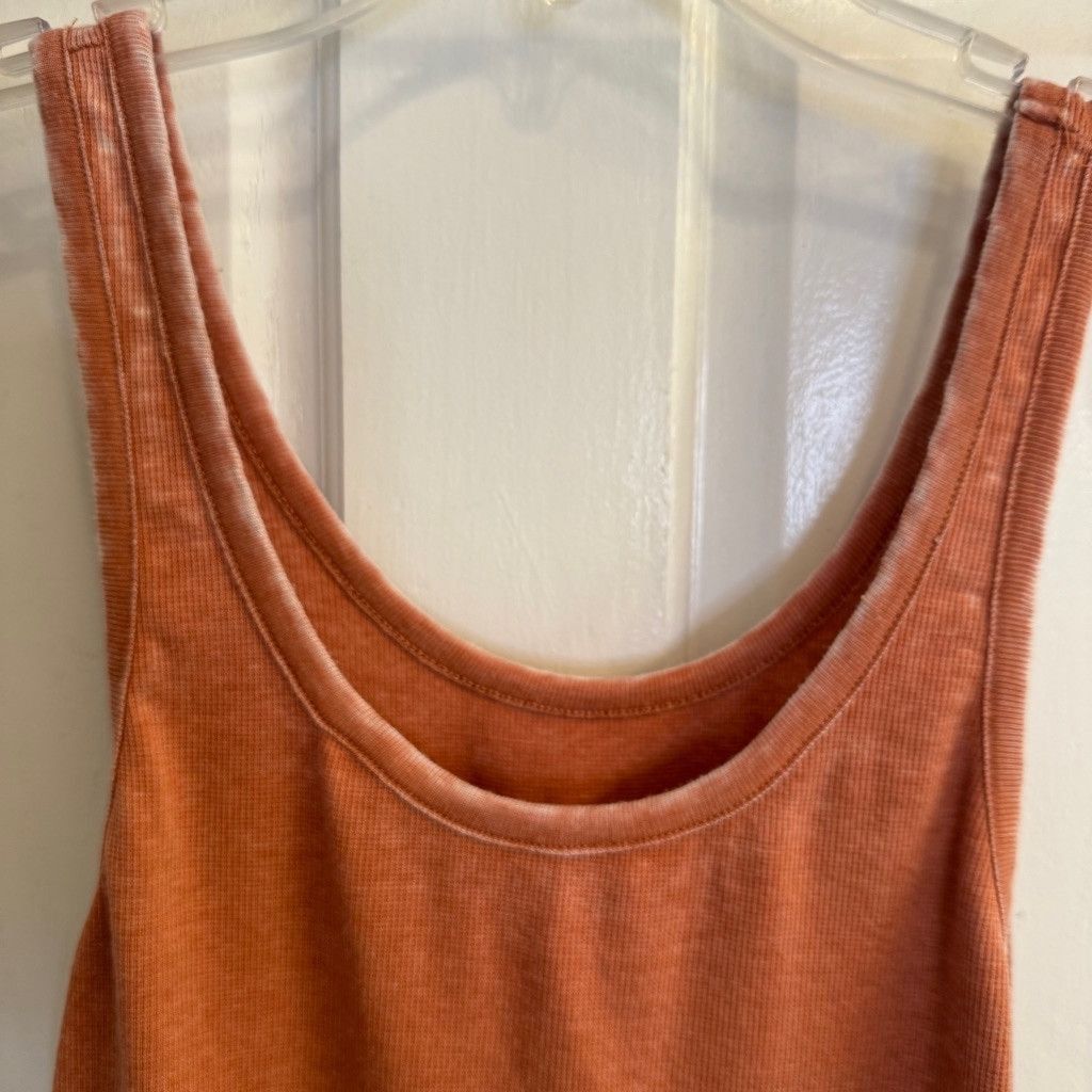Chaser Brand Women's Chaser LA Tank Top S Orange Size S / US 4 / IT 40 - 7 Thumbnail