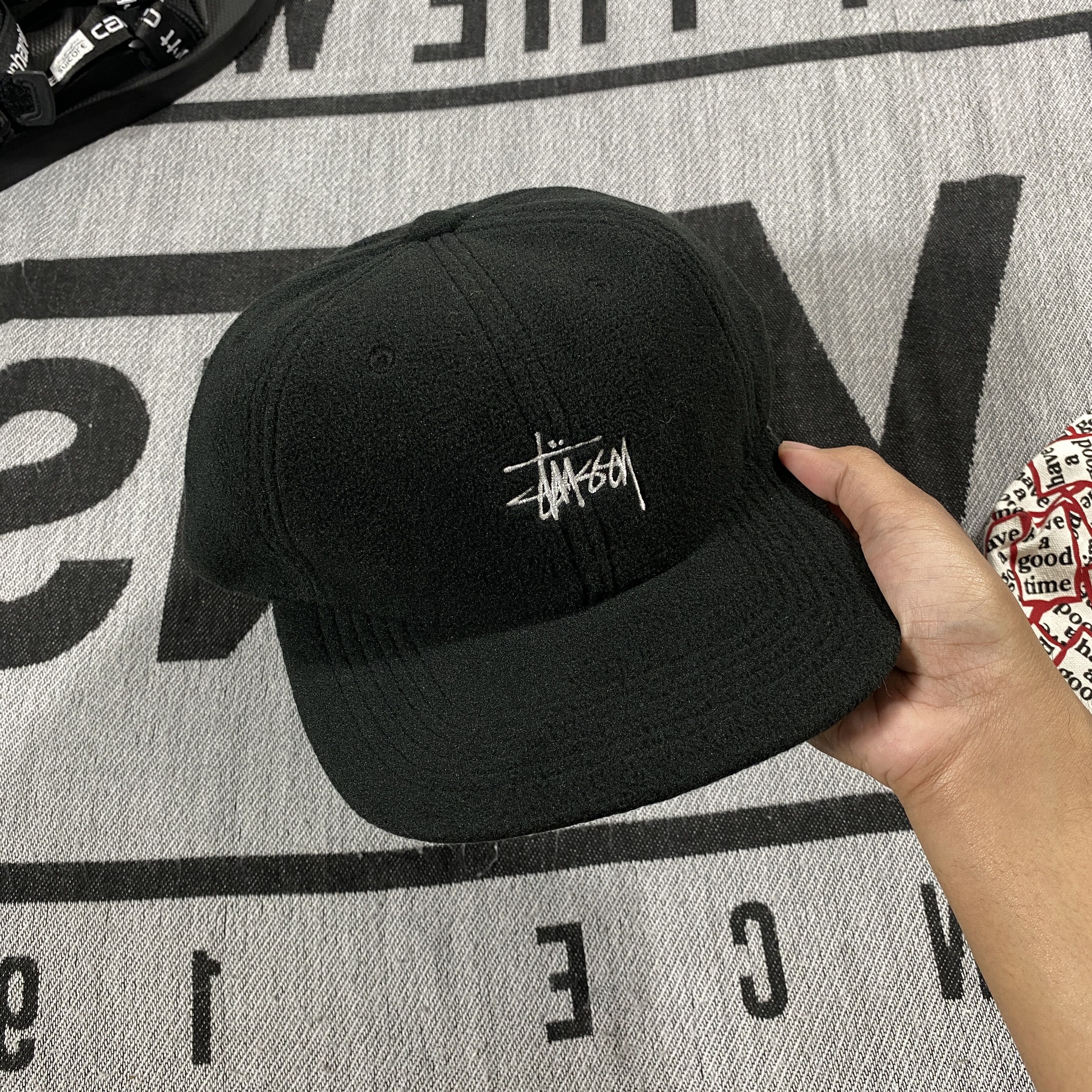 帽子 STUSSY MID DEPTH STU ARCH CAP 24ss Black Mid-Depth Stu