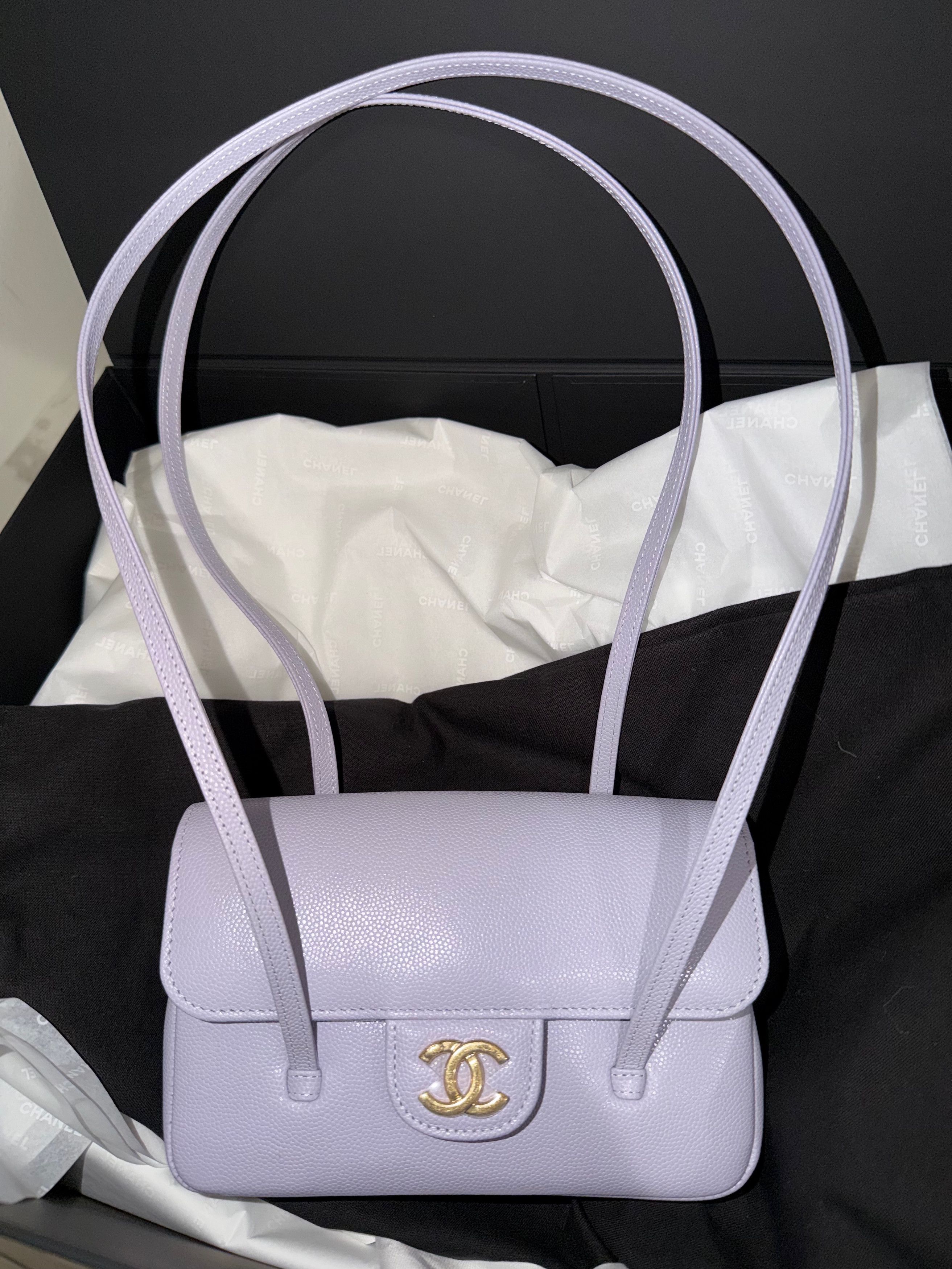 Chanel 26S Preppy Coco Mini Caviar Leather CC Logo Shoulder Bag Size ONE SIZE - 2 Thumbnail