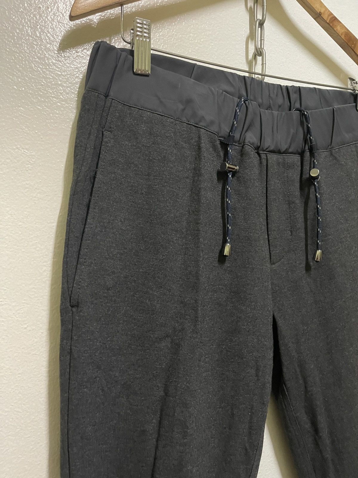 Emporio Armani Emporio Armani Robert Line Easy Pants Drawcord Size US 30 / EU 46 - 2 Thumbnail