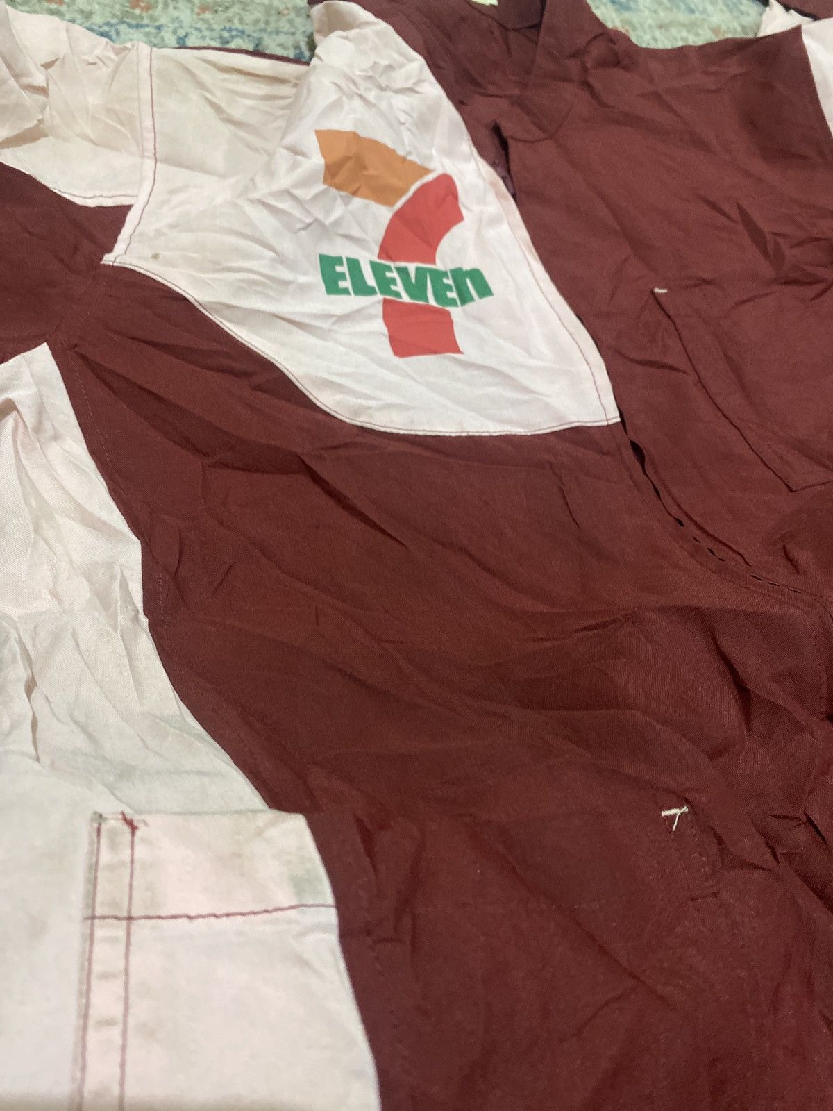 Uniform Wares × Vintage Vintage 7 Eleven Workers Zipper Uniform Size US M / EU 48-50 / 2 - 6 Thumbnail