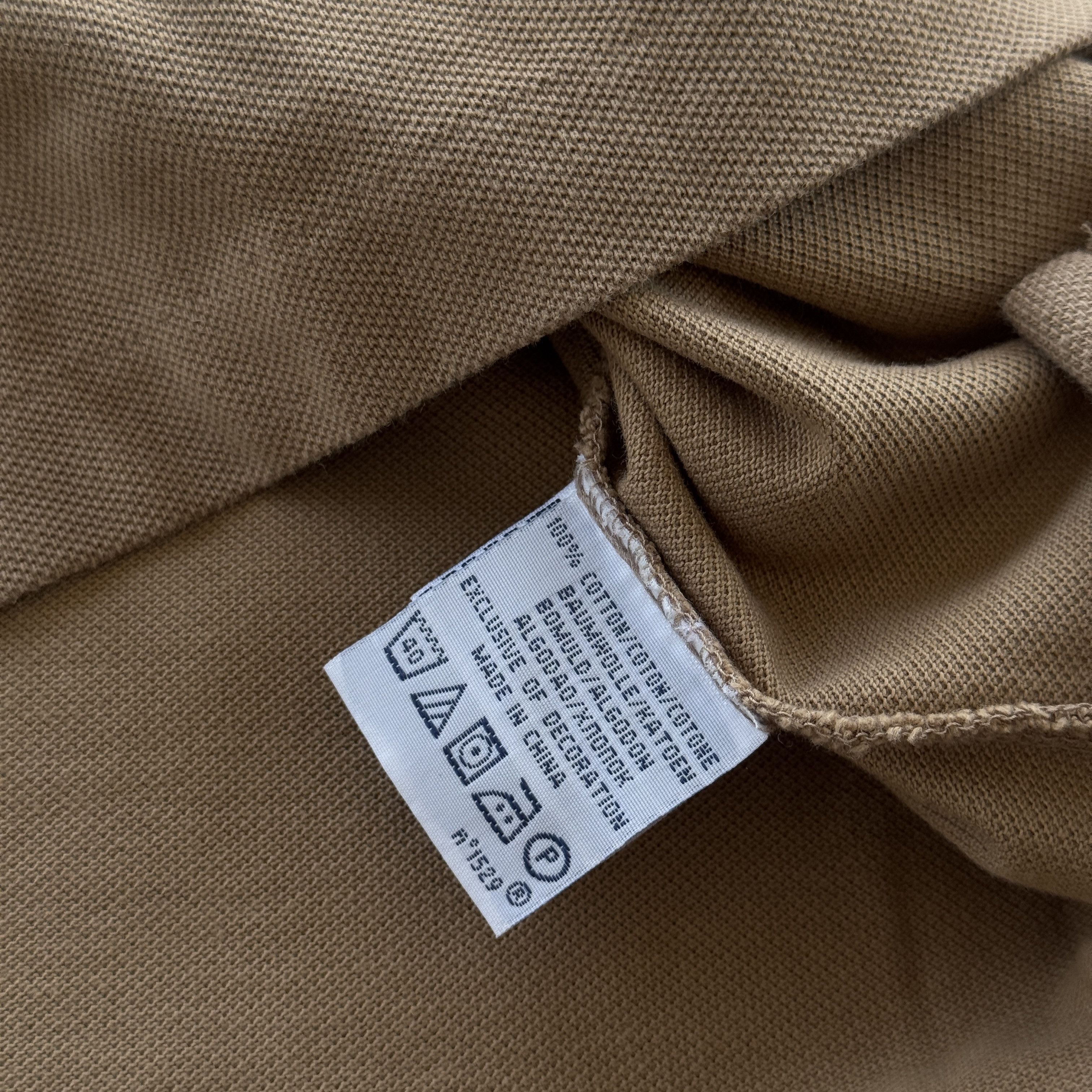 Polo Ralph Lauren Polo Ralph Lauren Brown Custom Fit Pique Polo Shirt L Size US L / EU 52-54 / 3 - 5 Thumbnail