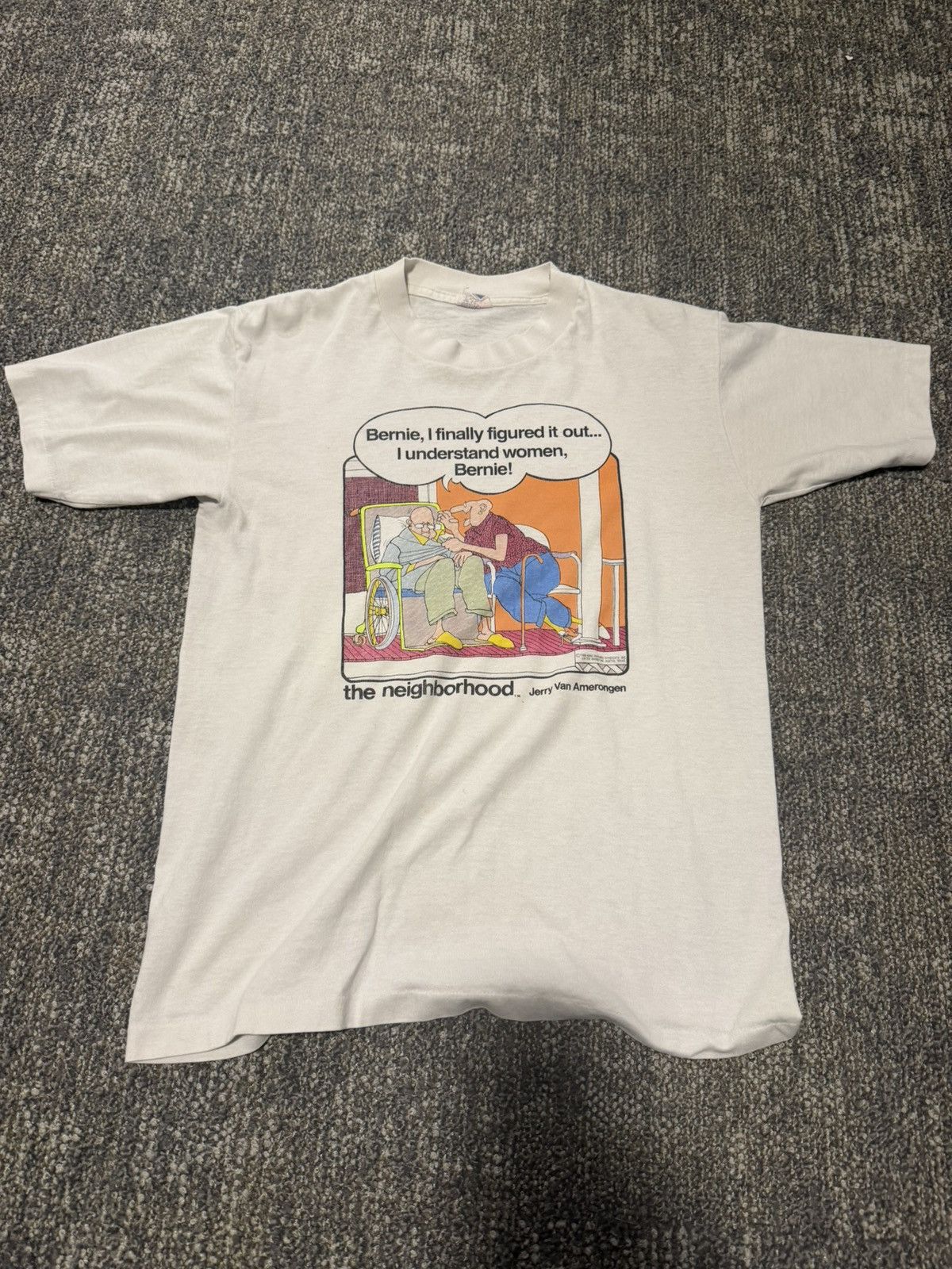 Other Vintage 1986 The Neighborhood Jerry Van Amerongen Comic Tee Size US M / EU 48-50 / 2 - 1 Thumbnail