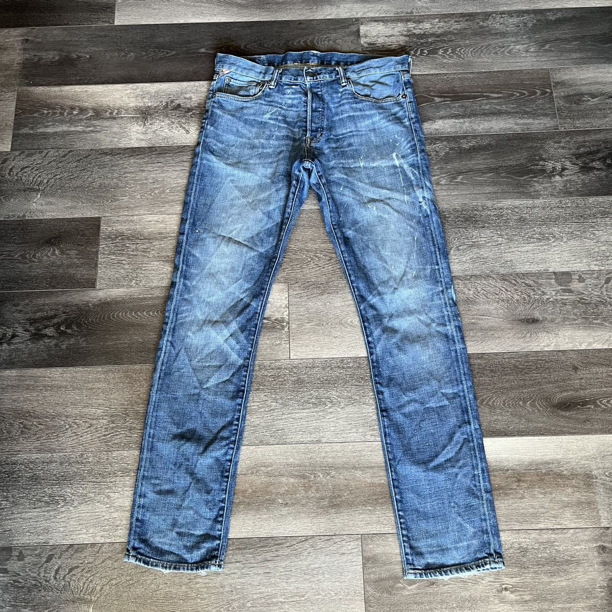 Denim & Supply Ralph Lauren Denim & Supply Ralph Lauren Slim Distress Denim Jeans 34x34 Size US 34 / EU 50 - 2 Thumbnail