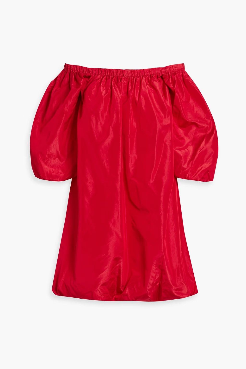 Valentino VALENTINO GARAVANI Off-the-shoulder Silk-satin Dress Size XS / US 0-2 / IT 36-38 - 2 Thumbnail