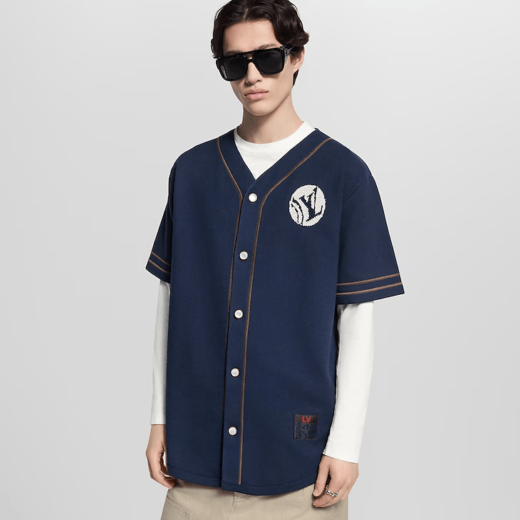 Louis Vuitton Knitted Short-Sleeved Baseball Shirt Size US S / EU 44-46 / 1 - 2 Thumbnail