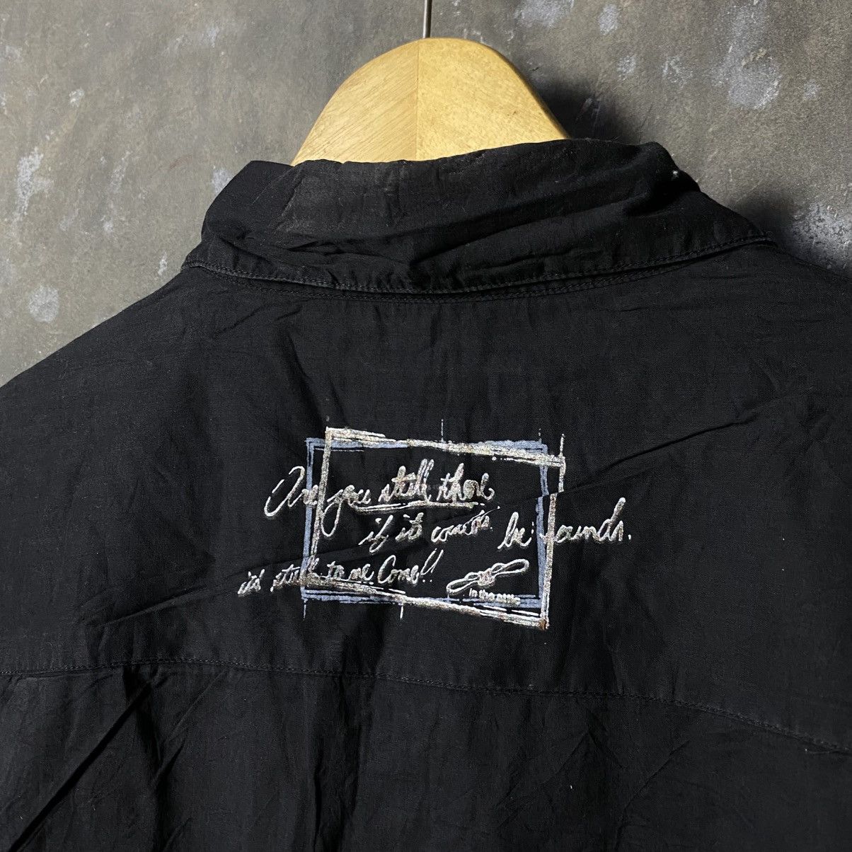 If Six Was Nine × In The Attic × Le Grande Bleu (L.G.B.) 2000s y2k in the attic scriblles shirt s/s Size US L / EU 52-54 / 3 - 6 Thumbnail