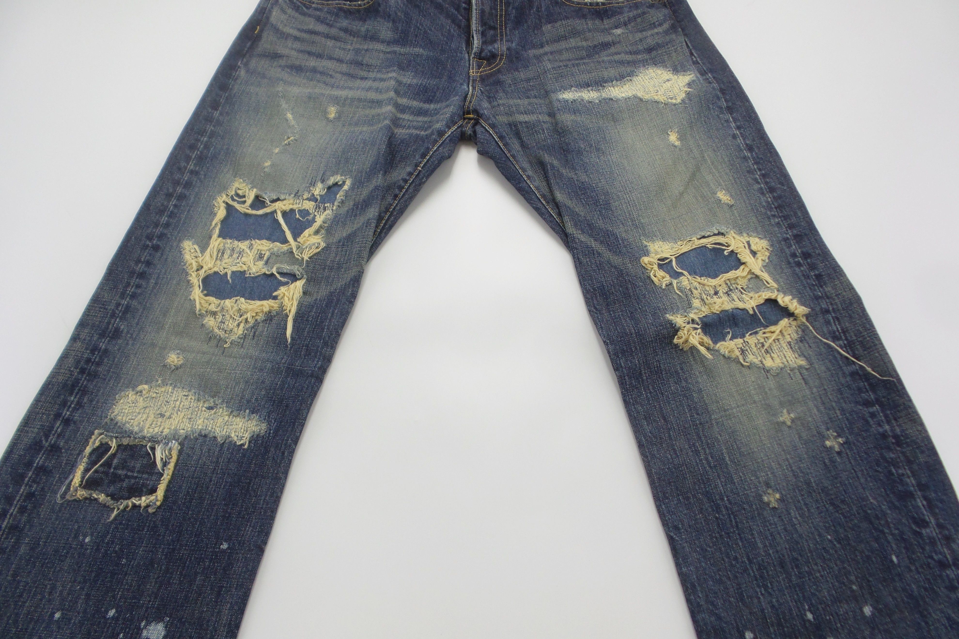 Eternal × Japanese Brand DISTRESSED Eternal Stonewashed Jeans W36xL42.5 Size US 36 / EU 52 - 5 Thumbnail