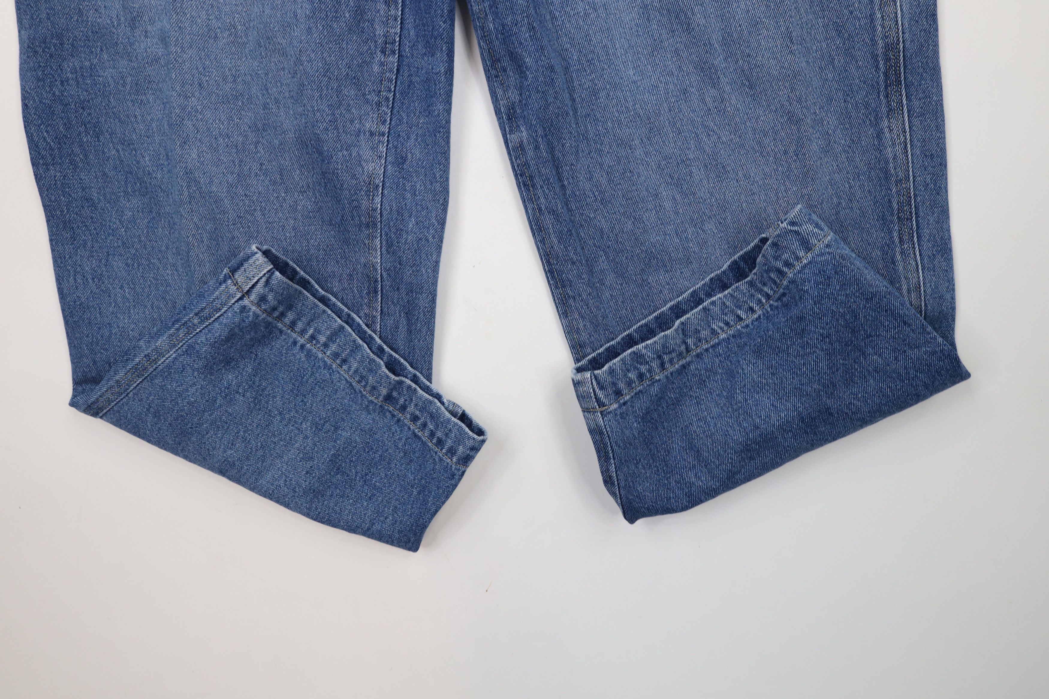 Vintage Vintage 90s Y2K Streetwear Fit Dungaree Denim Jeans Blue Size US 34 / EU 50 - 5 Thumbnail