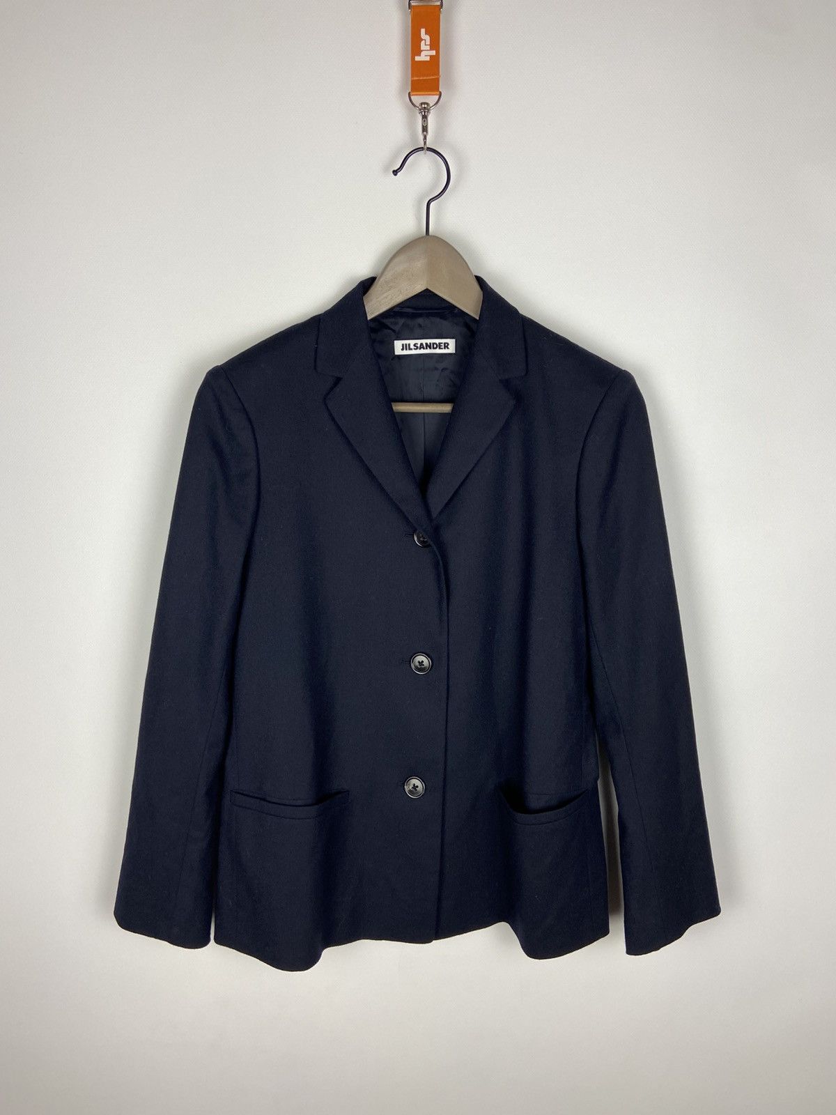Jil Sander Jil Sander Blue Women's Button Wool Blazer Sz 34 Size XXS / US 00 / IT 34 - 1 Thumbnail