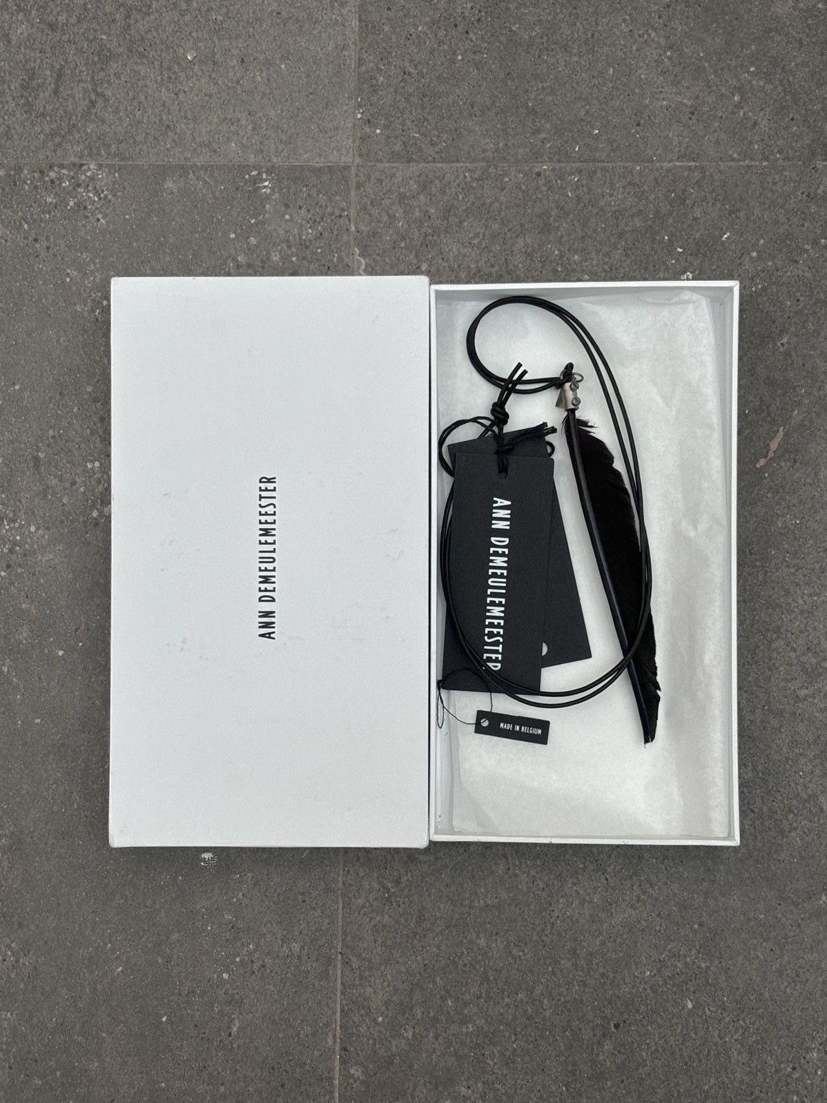 Ann Demeulemeester Ann Demeulemeester | Feather Necklace Size ONE SIZE - 1 Thumbnail