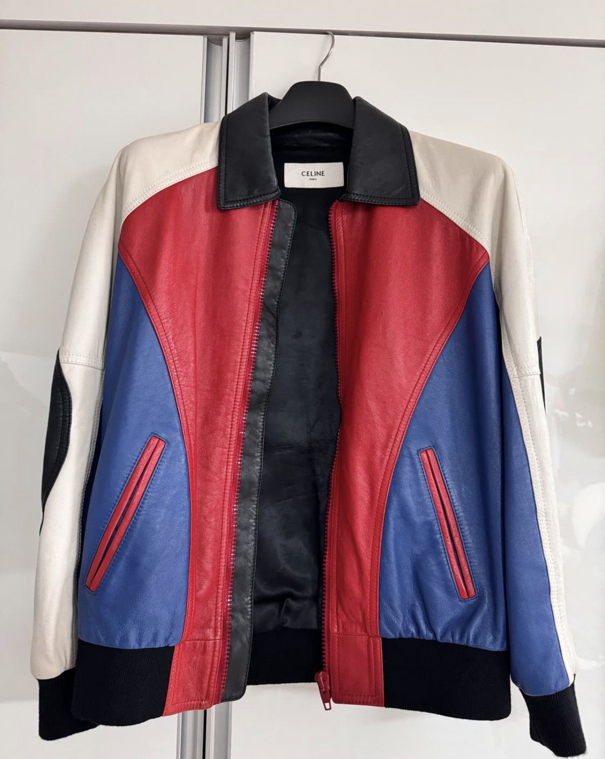 Celine Celine 21SS dancing kid leather jacket in soft lambskin sz48 Size US M / EU 48-50 / 2 - 4 Thumbnail