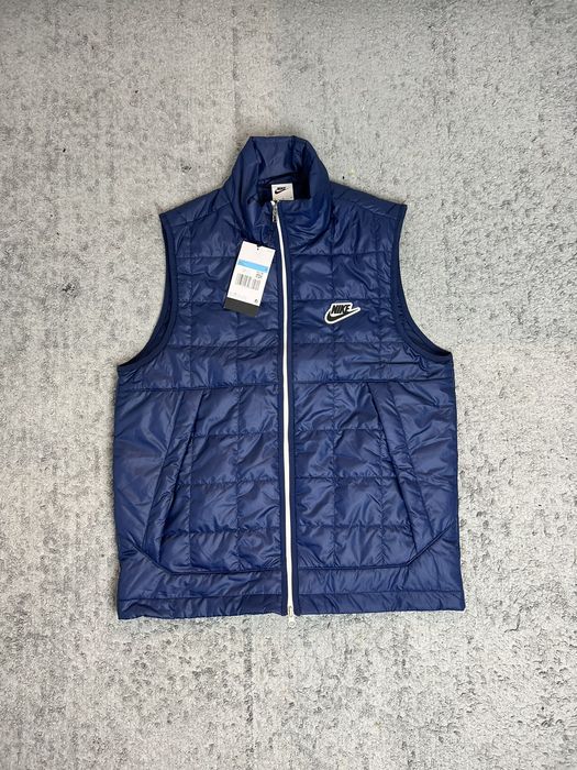 Nike NIKE VINTAGE PUFFER DOWN DRIL VEST | Grailed