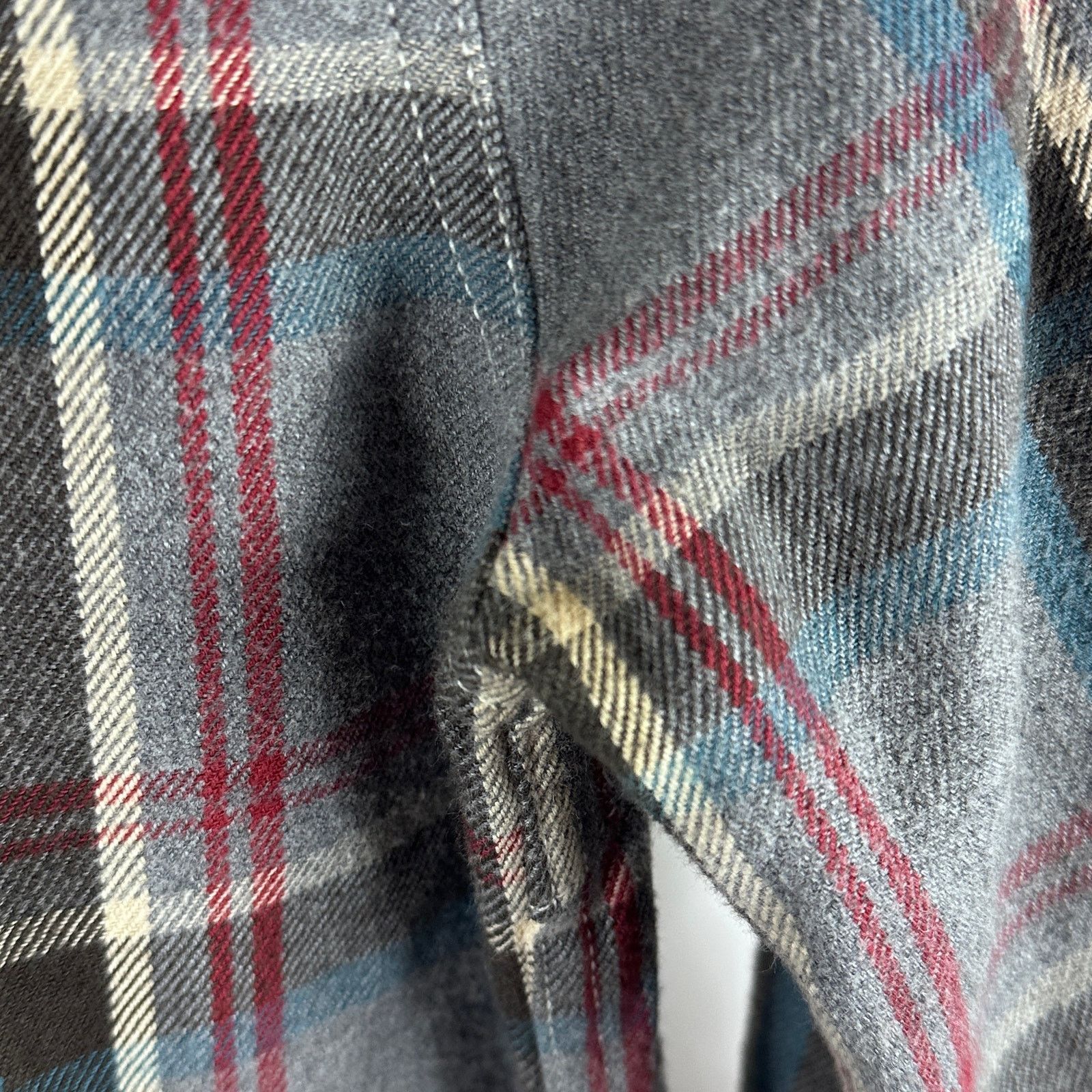 Hysteric Glamour Grey Plaid Flannel Shirt Size US S / EU 44-46 / 1 - 7 Thumbnail