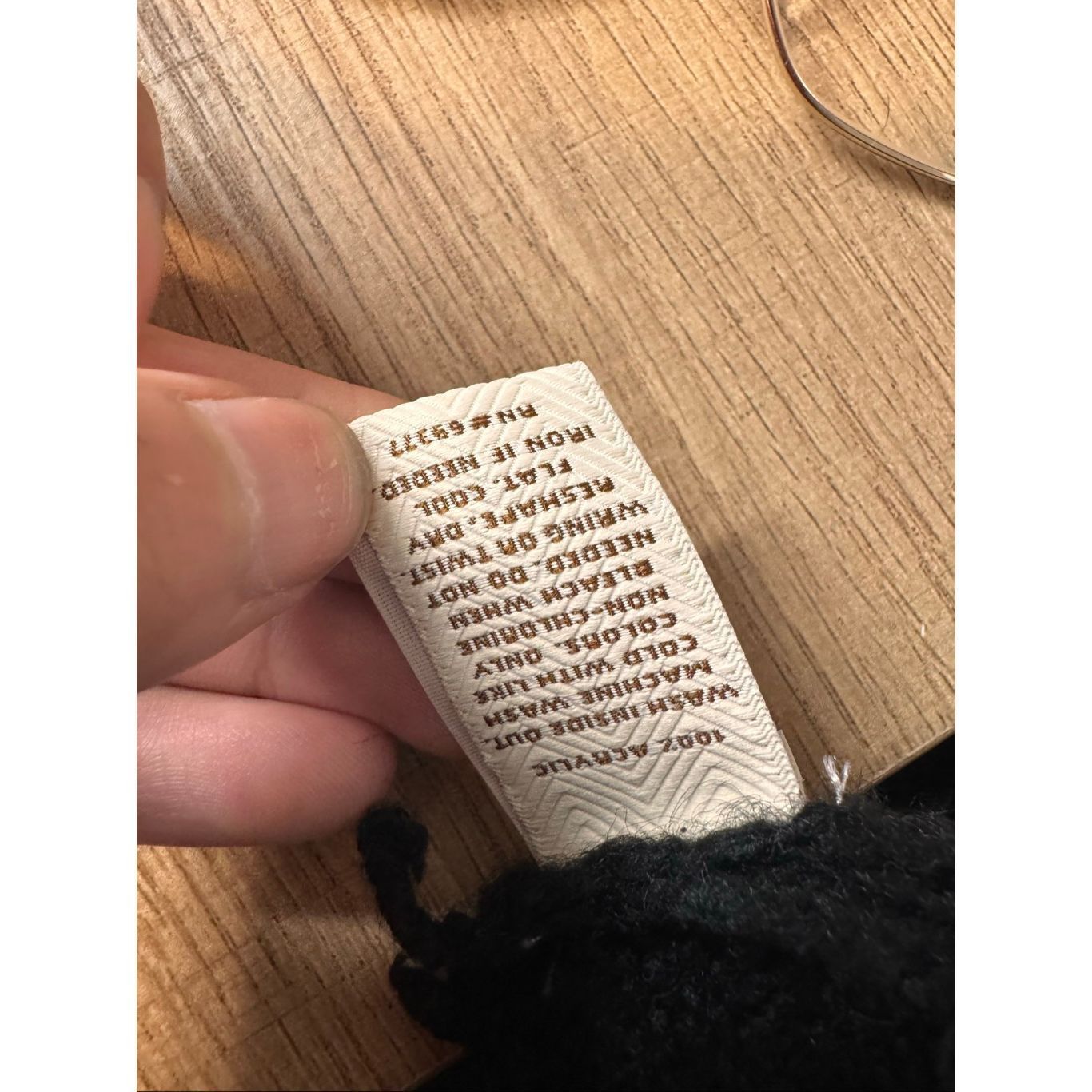 Sonoma Sonoma Lifestyle Black Open Front Knit Cardigan Size L Size L / US 10 / IT 46 - 4 Thumbnail