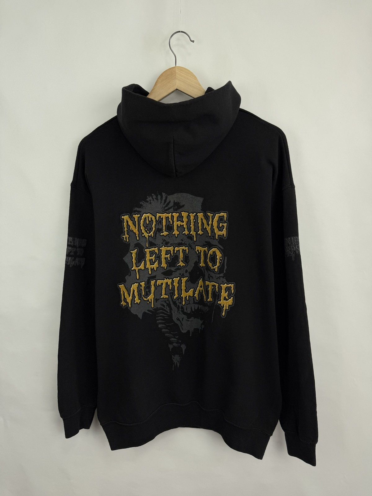 Band Tees 🇺🇸 Vintage 2004 Cannibal Corpse Nothing Left To Mutilate Hood Size US XL / EU 56 / 4 - 9 Thumbnail