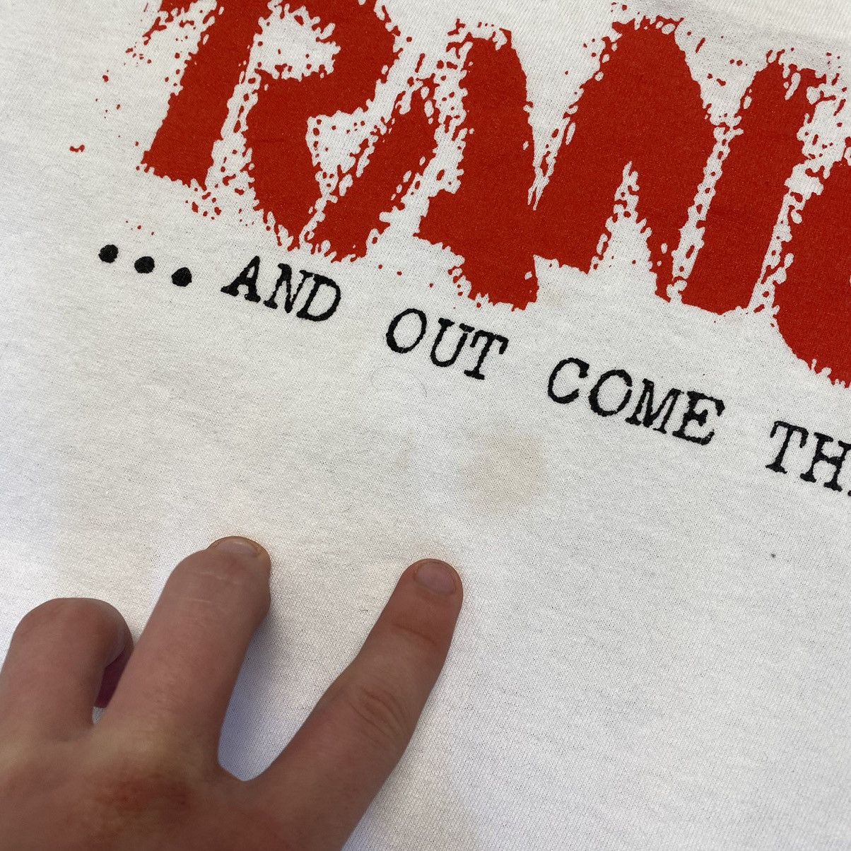Band Tees Vintage Rancid Big Logo Punk rock band 90’s tee Size US L / EU 52-54 / 3 - 10 Thumbnail