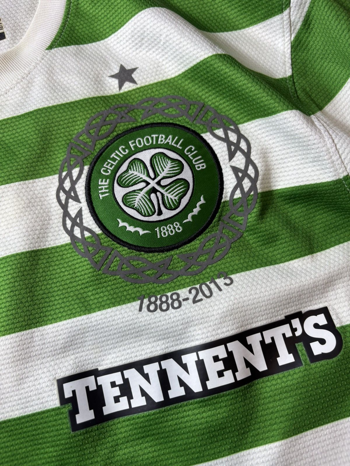 Nike 1888-2013 Nike Celtic FC Glasgow Home Football Shirt SIZE L Size US L / EU 52-54 / 3 - 3 Thumbnail