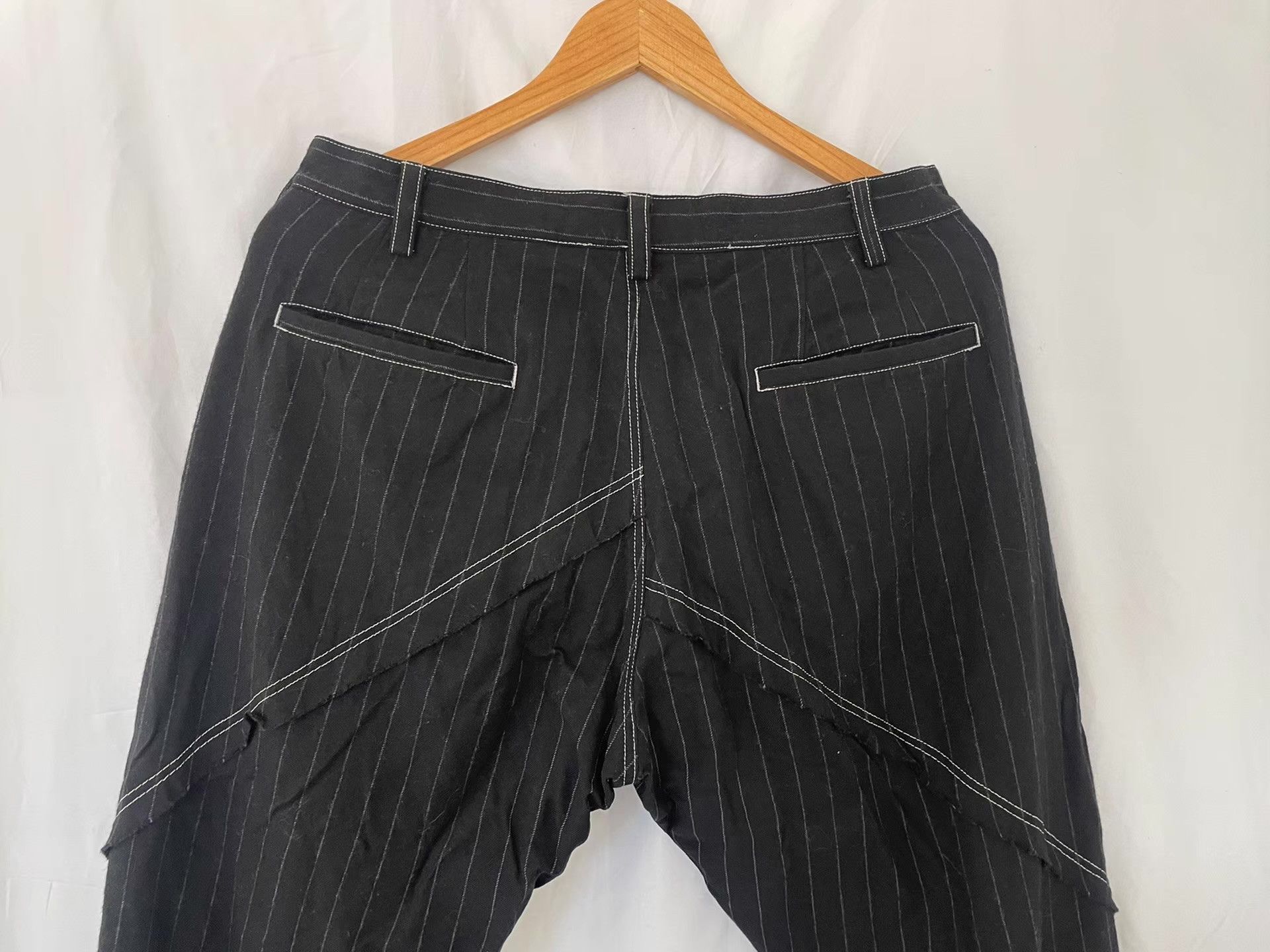 Sulvam Sulvam 17AW Wool Zipper Pants Ｑ21 Size US 36 / EU 52 - 4 Thumbnail